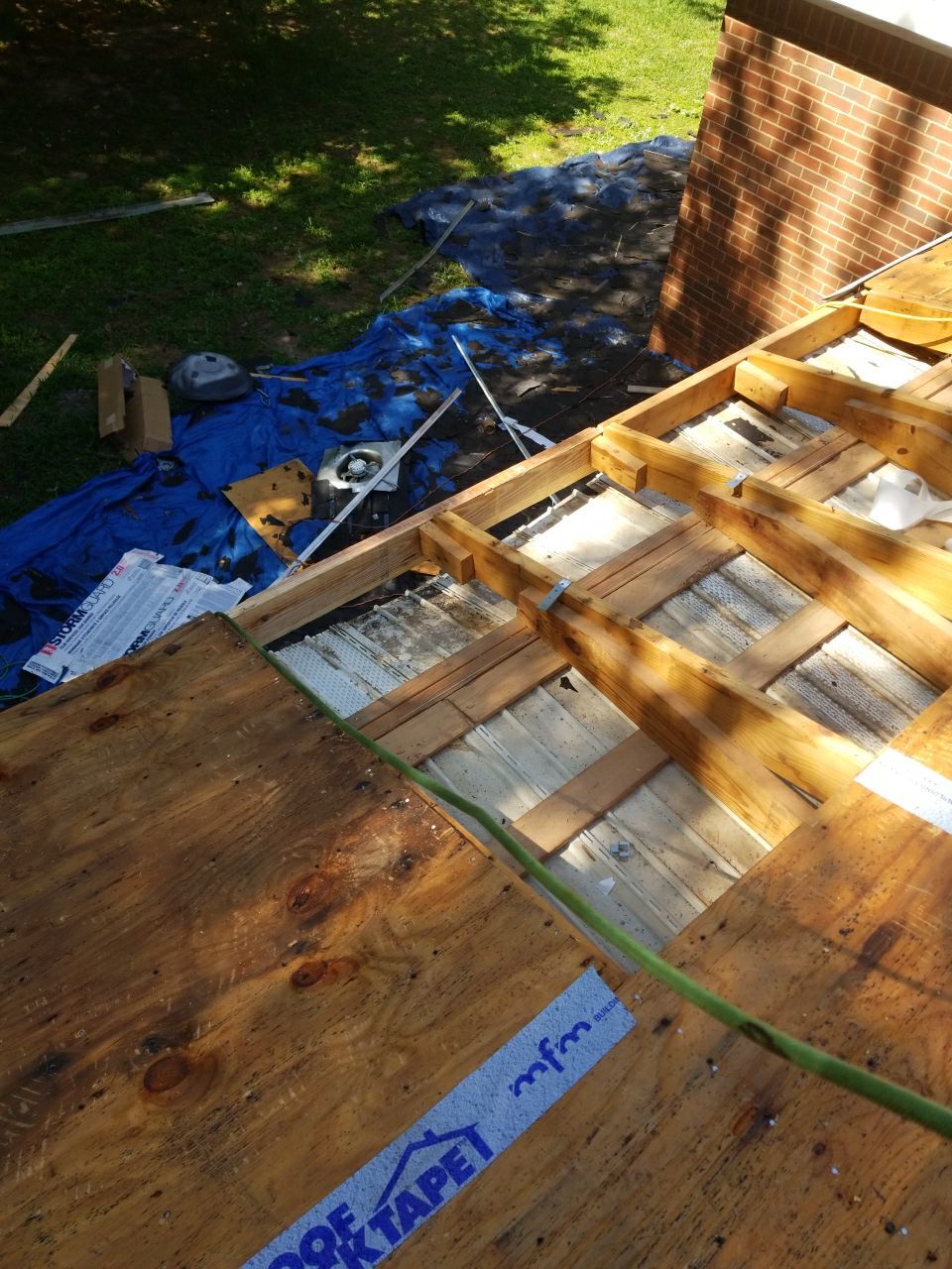 Residential Roofing Installation using Roof Replacement by American Roofing & Construction LLC