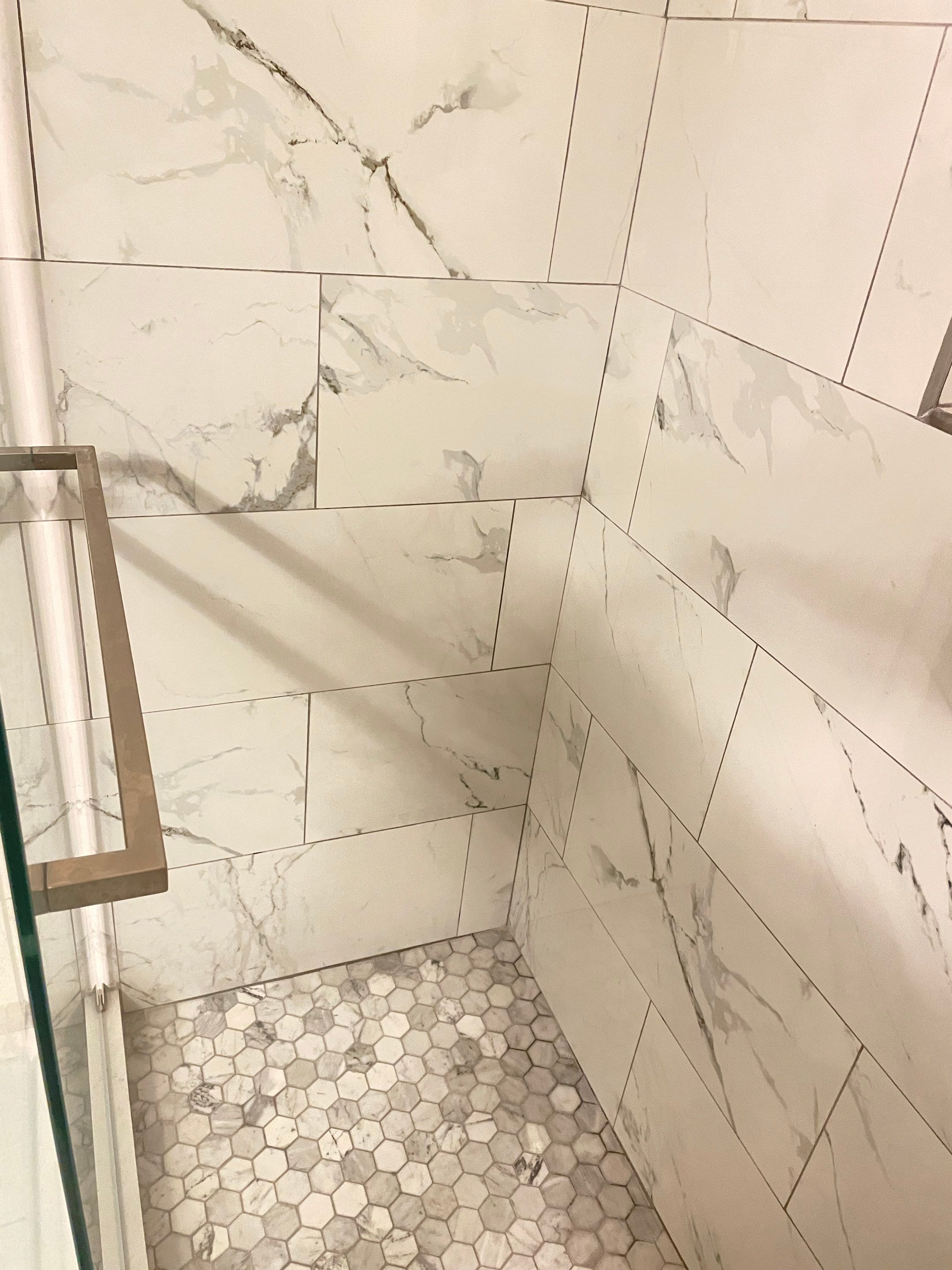 Bathroom Remodel using Tile by Home Concepts Construction