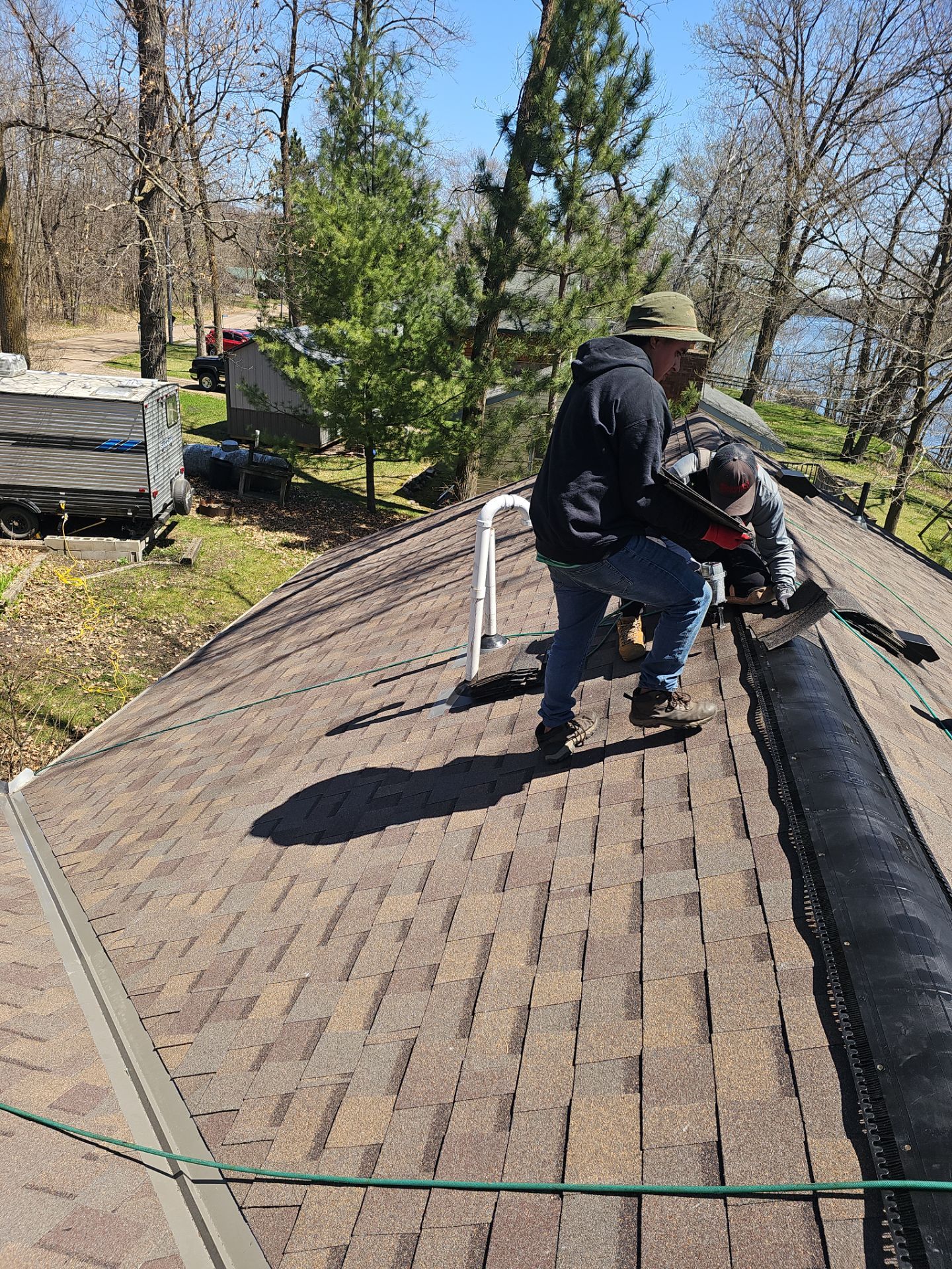 Project in Mora by CoMitted 365 Roofing & Exteriors 