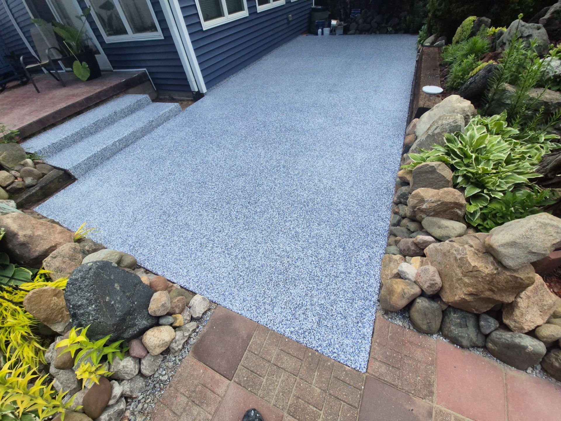 Freeland Outdoor Patio by Wise Coatings of Central Michigan