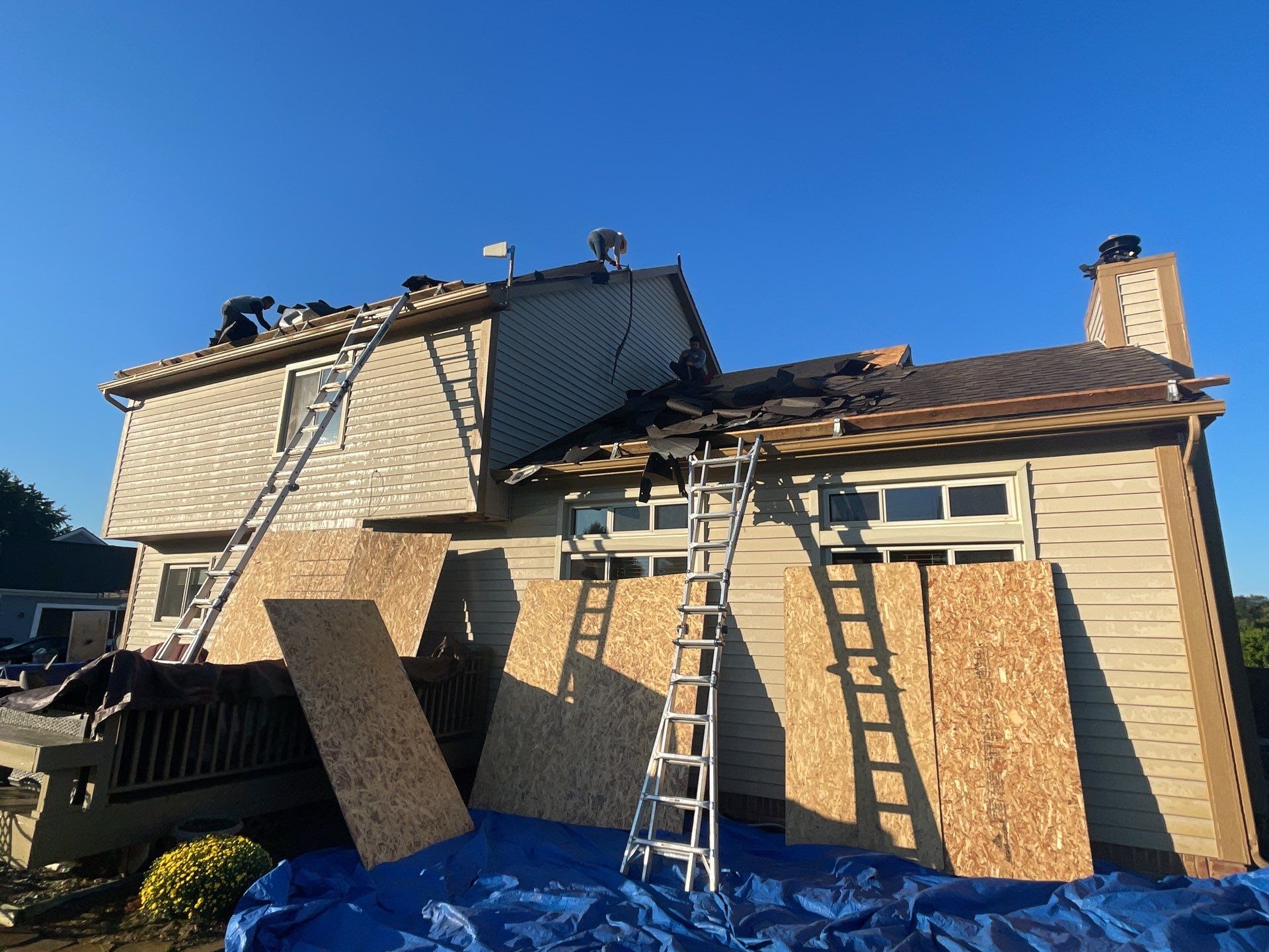 Roof Replacement using CertainTeed Landmark by 180 Contractors