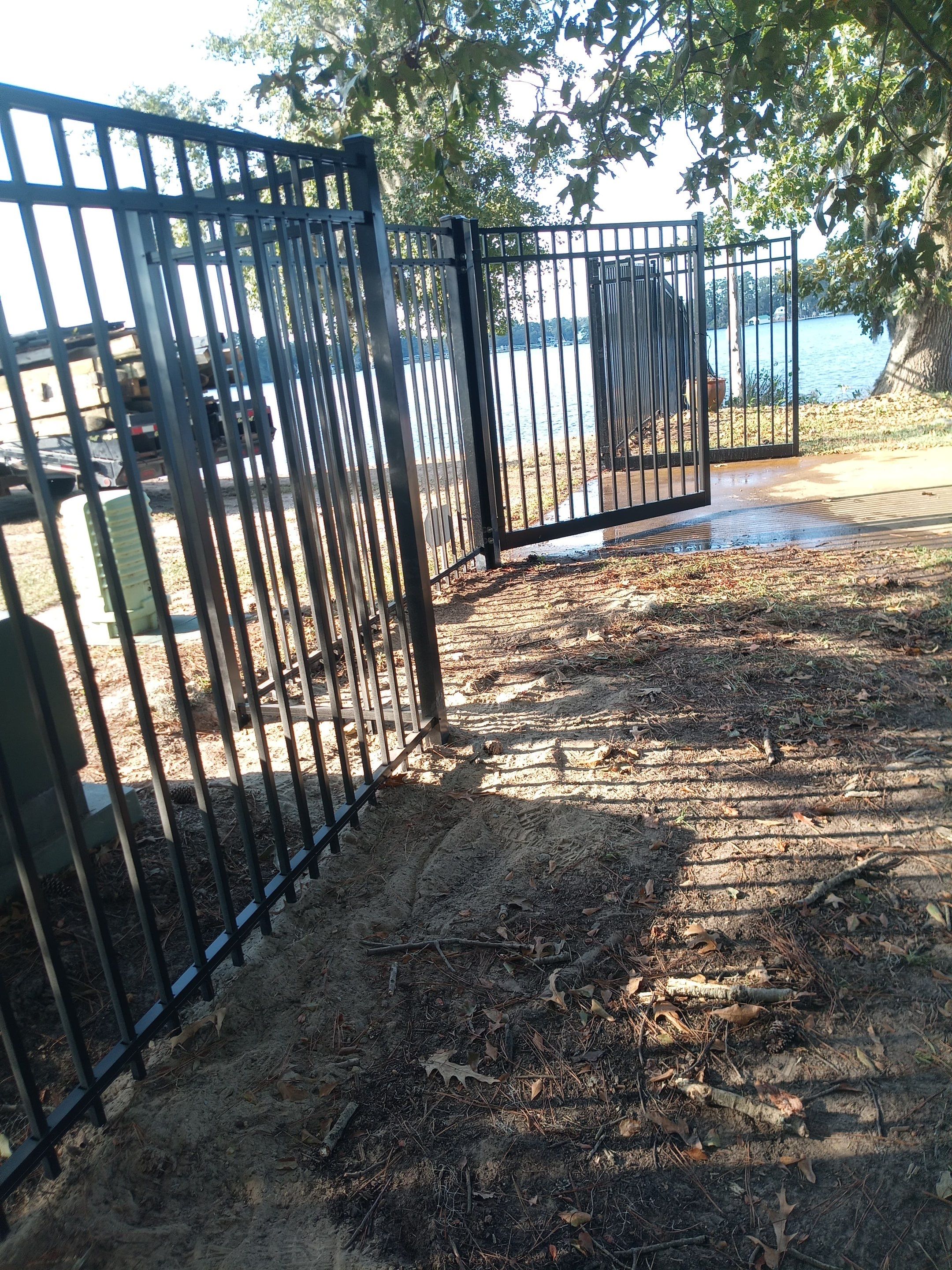 Sterling Aluminum Project in Chocowinity by Superior Fence and Rail