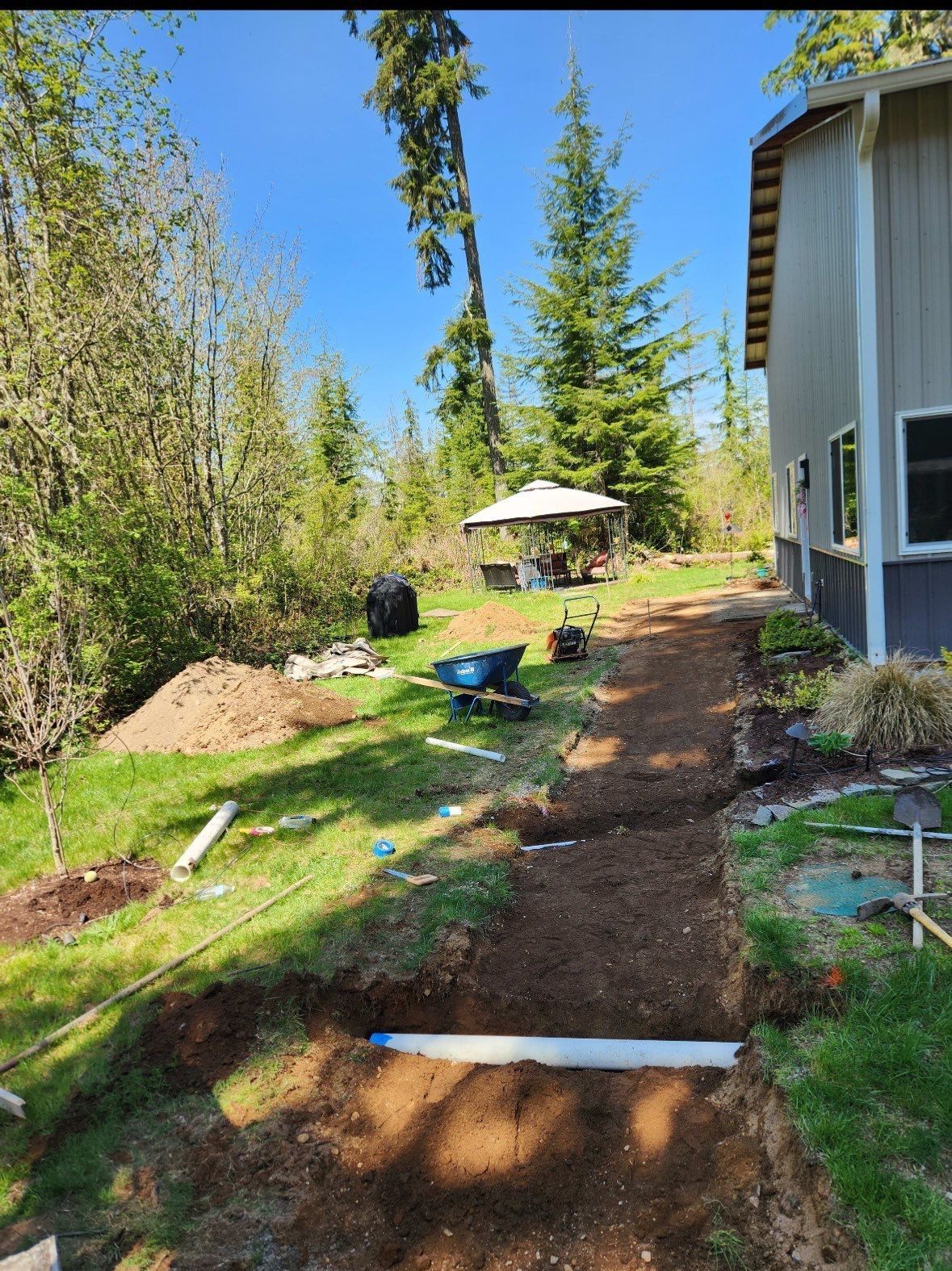 Jamie | Stamped Finish Patio, Concrete Project by Jireh Asphalt & Concrete Inc 