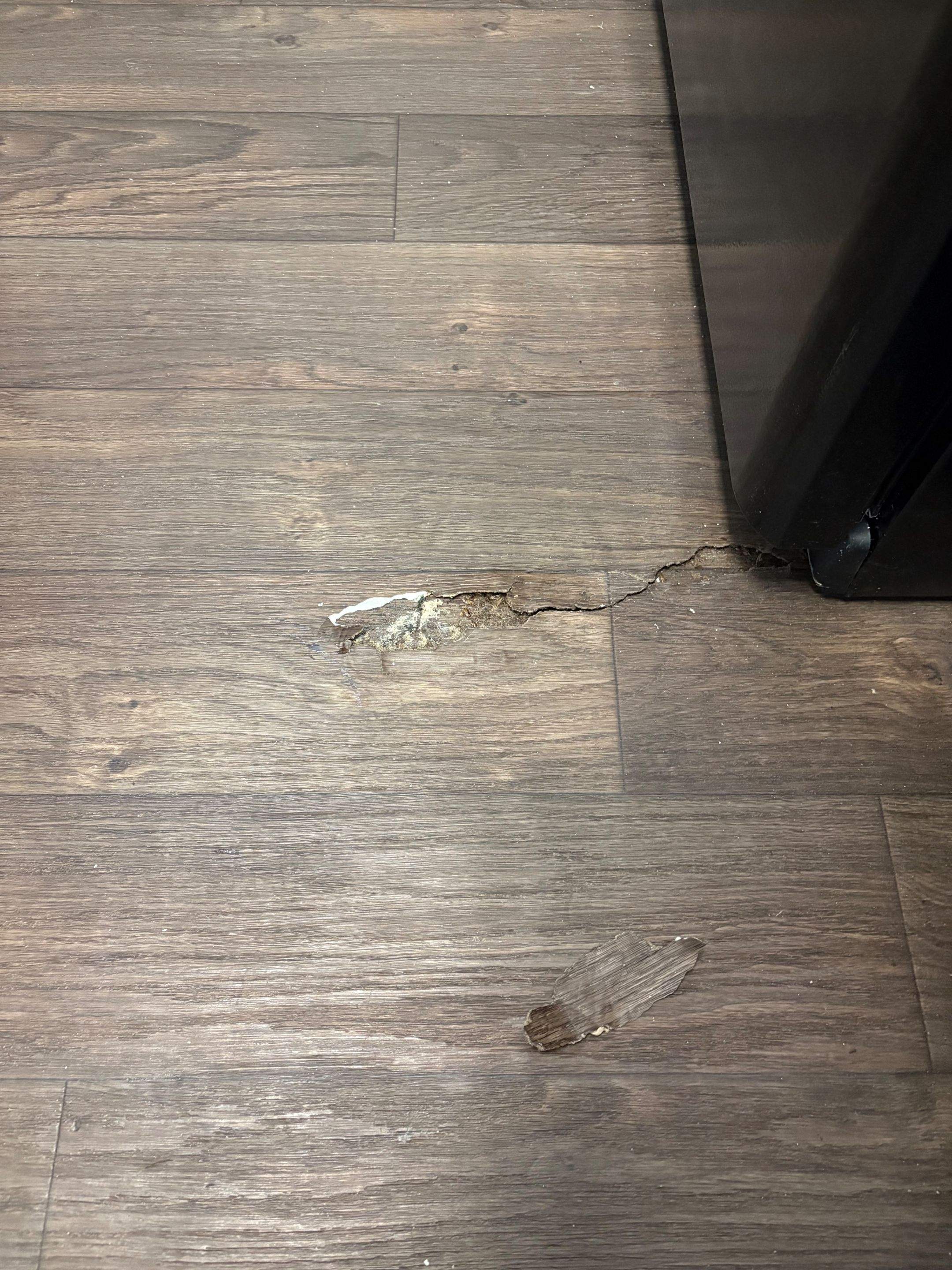 Vinyl Floor Repair by Surface Experts - Cypress / North Katy