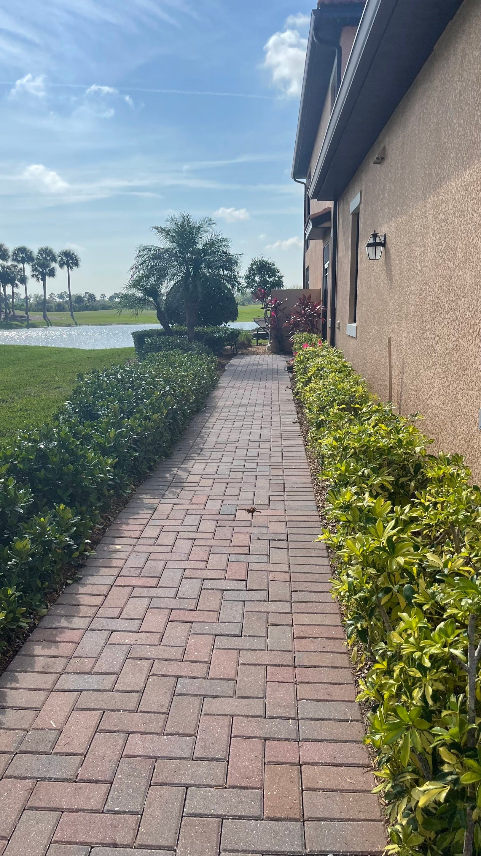 HOA Paver Driveway & Sidewalk Cleaning in Sarasota National, Venice, FL | Sunshine AquaWash by Sunshine AquaWash
