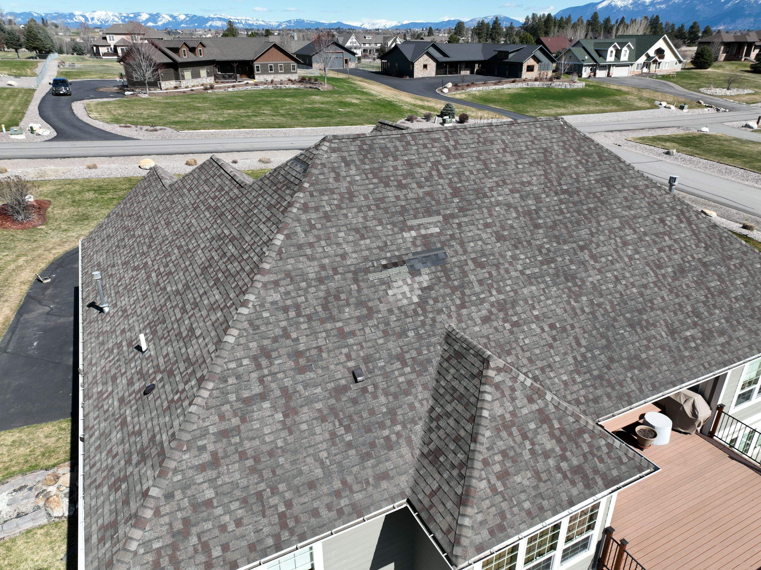 GAF Timberline HDZ - Weathered Wood by Montana Roofing Solutions