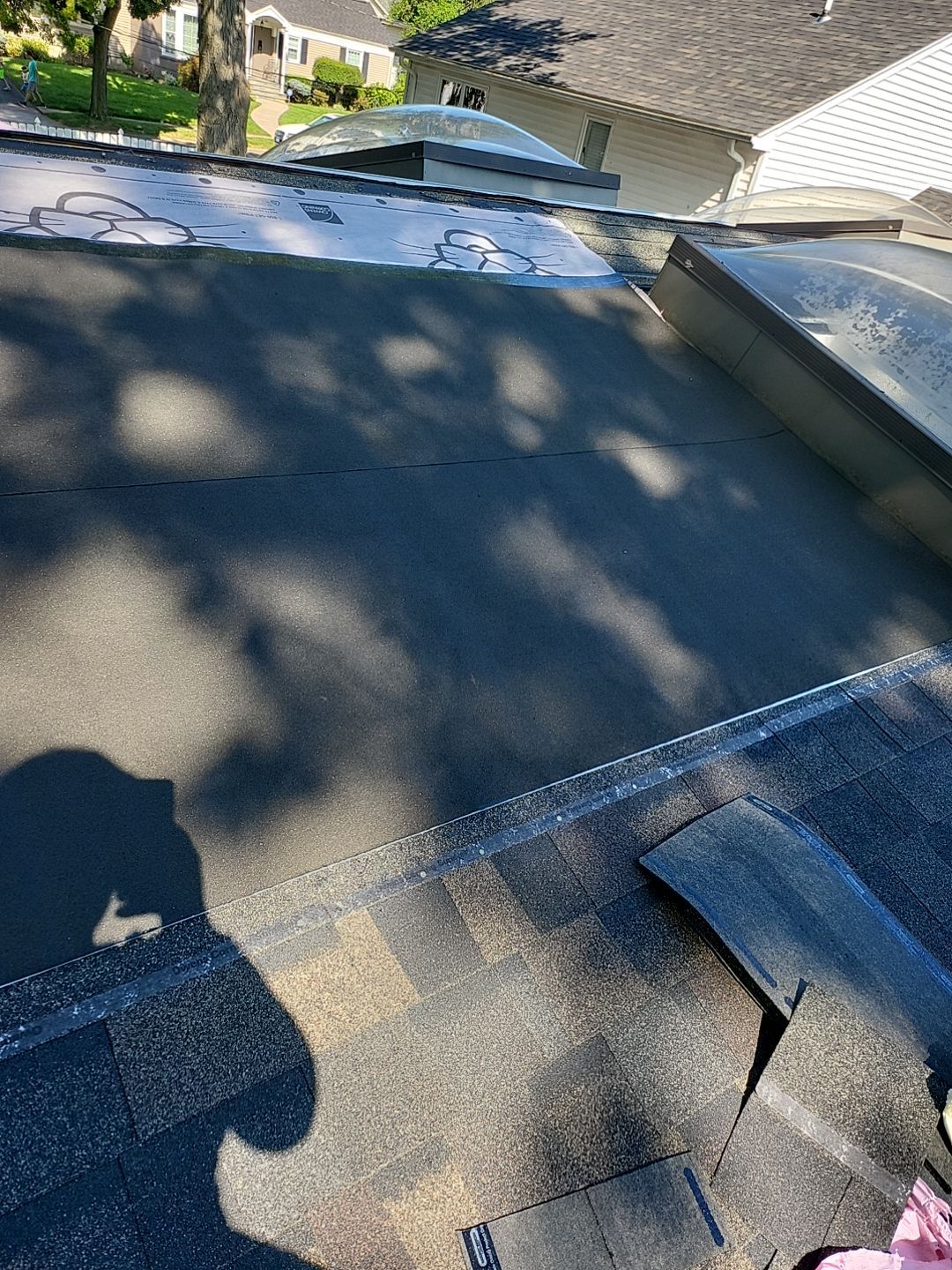 Residential Roofing Installation using Owens Corning TruDefinition Duration Designer - Black Sable by A Plus Exterior