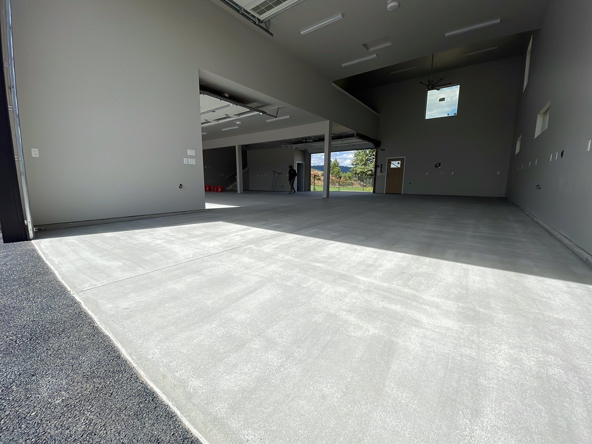 Garage Transformation using Domino by Croc Coatings, LLC