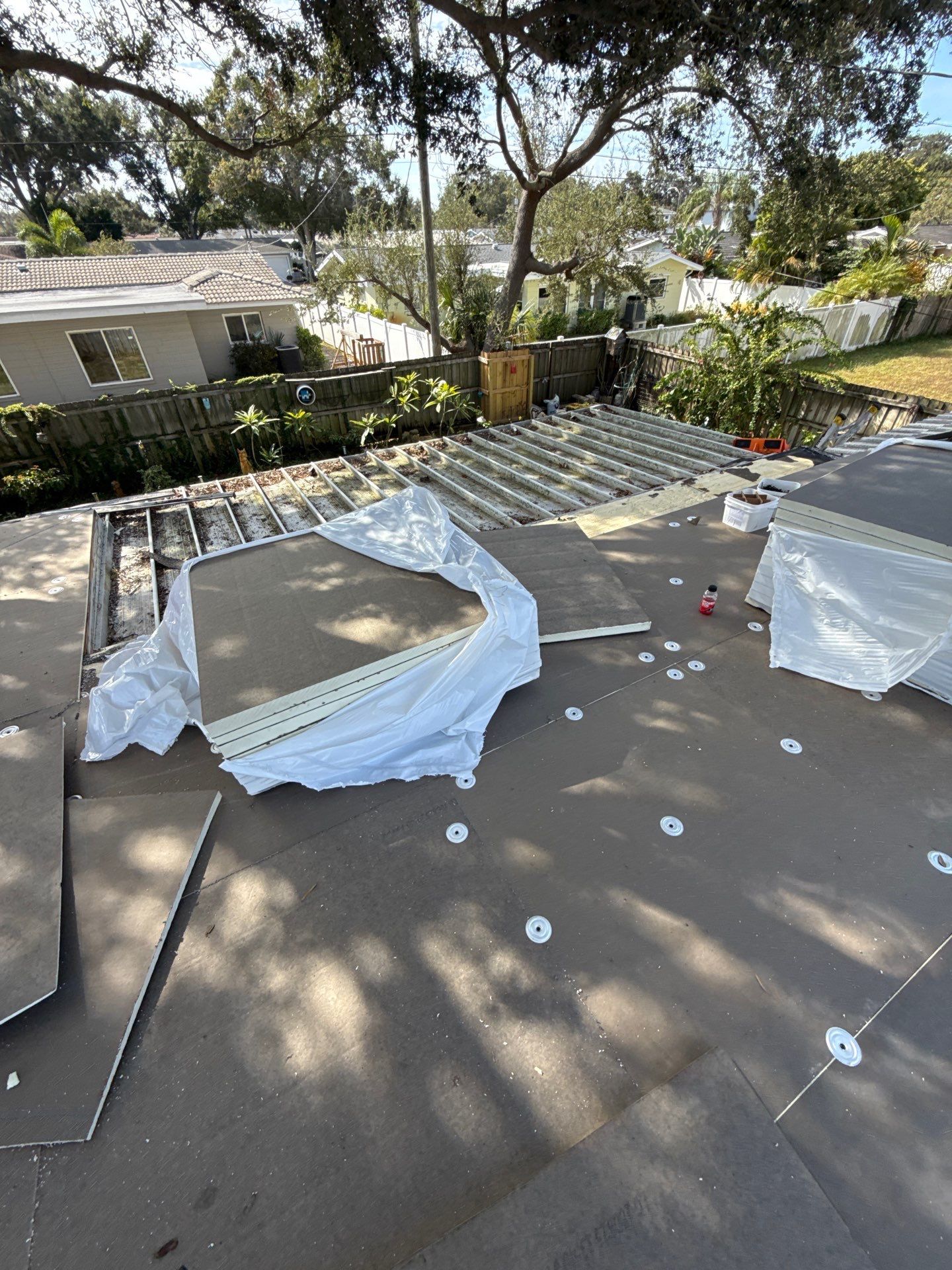 Project in St. Petersburg 33710 by Mitchell Roofing Company LLC
