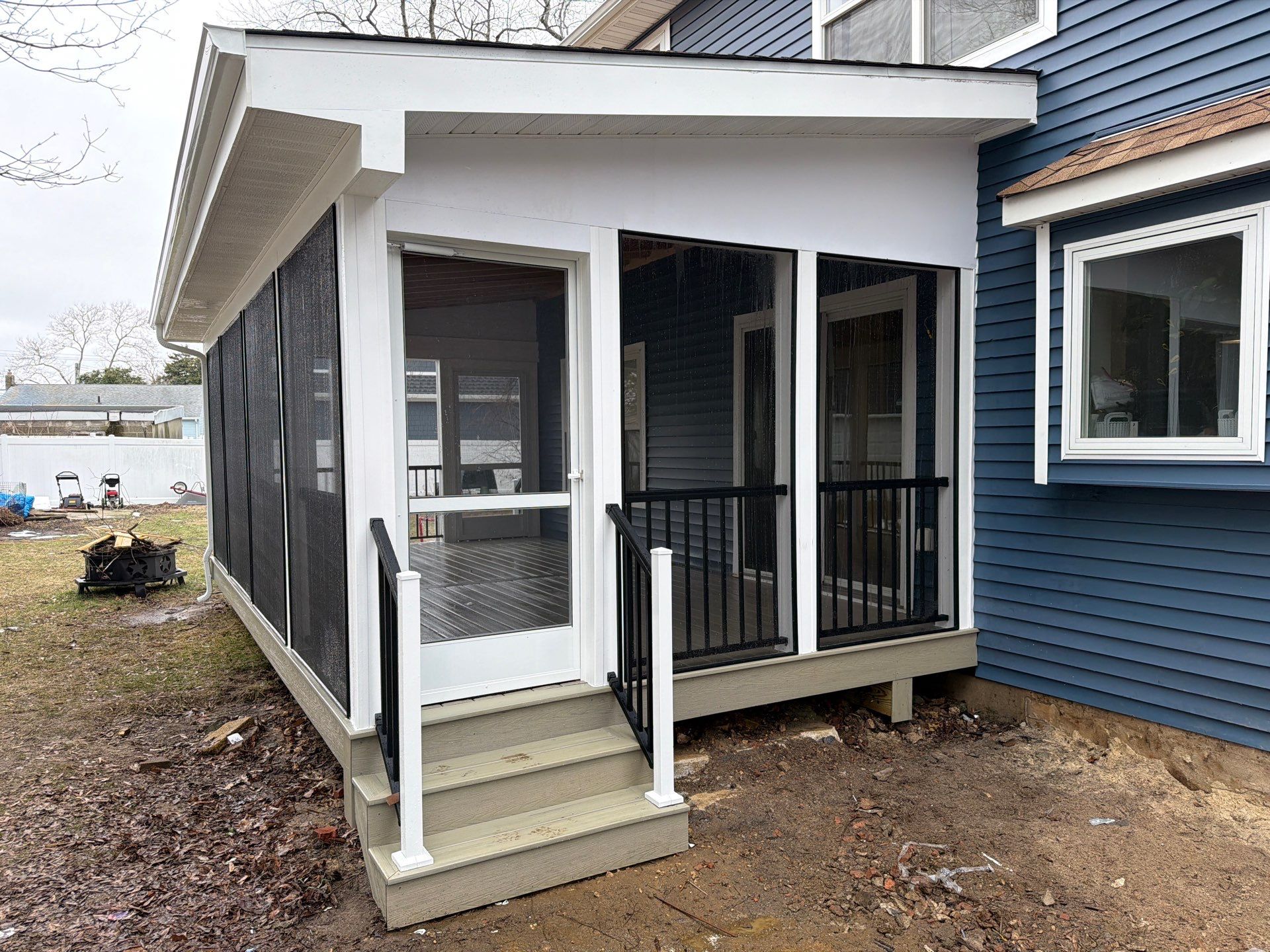 New Deck Porch In Keport by deck guardian