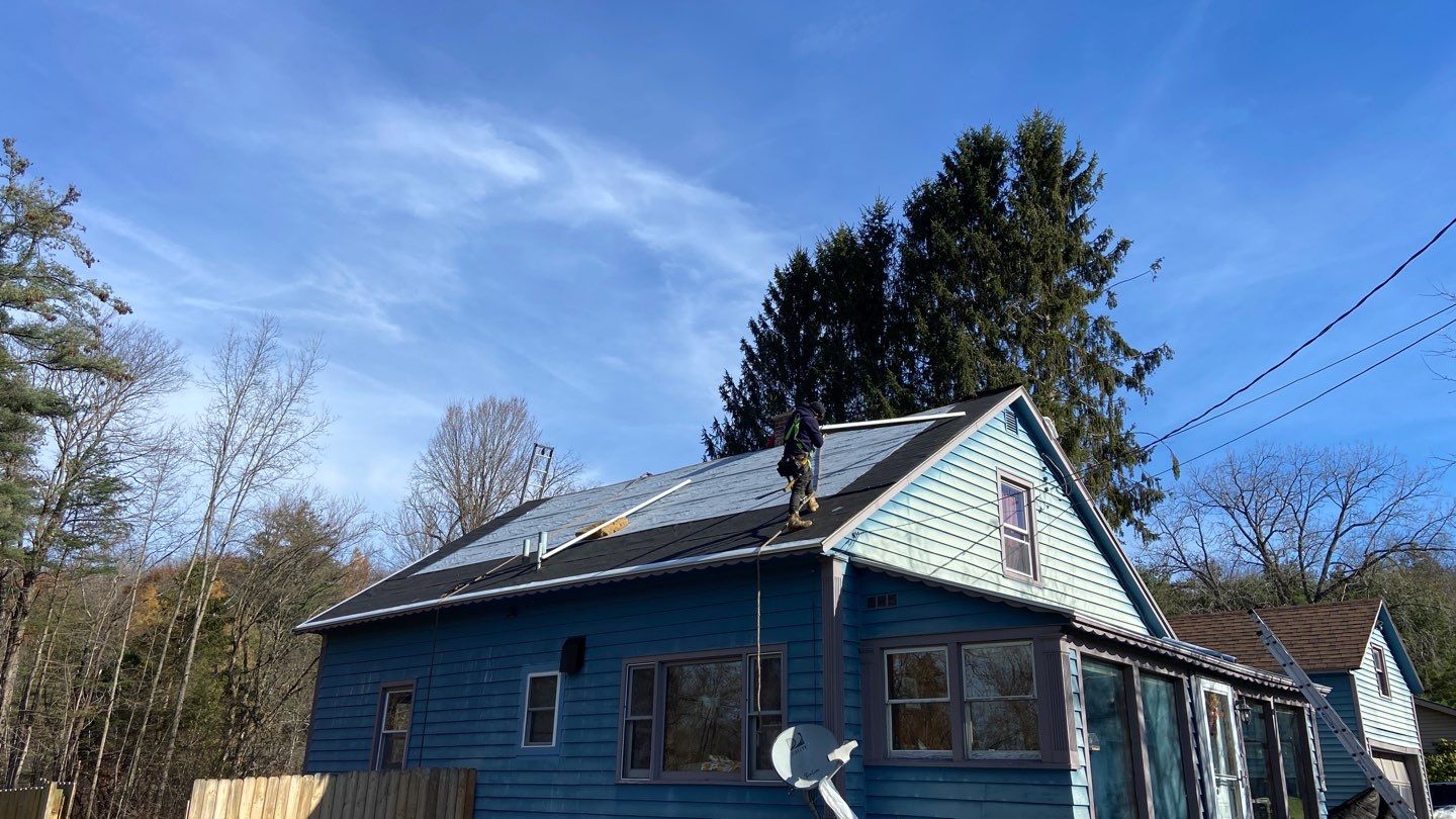 Residential Roofing Installation using GAF Timberline HDZ by Sensible Home Solutions