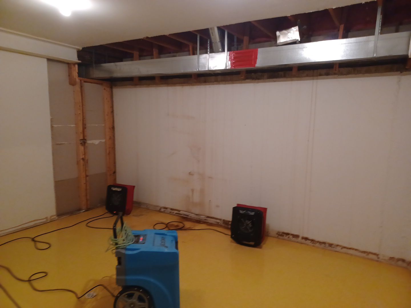 Project in Birmingham by EzDry Water Mitigation & Property Restoration