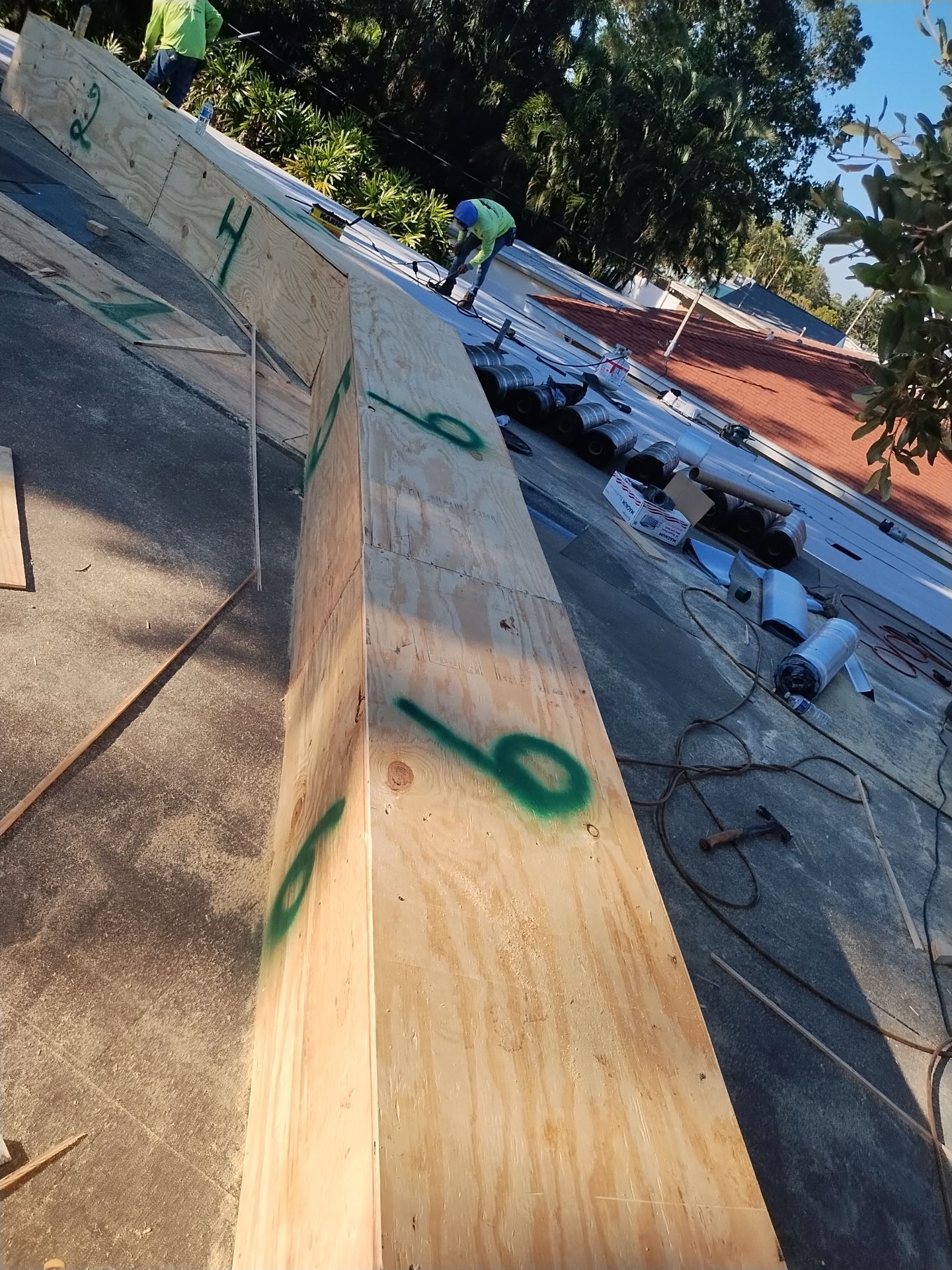 Project in St. Petersburg 33703 by Mitchell Roofing Company LLC 