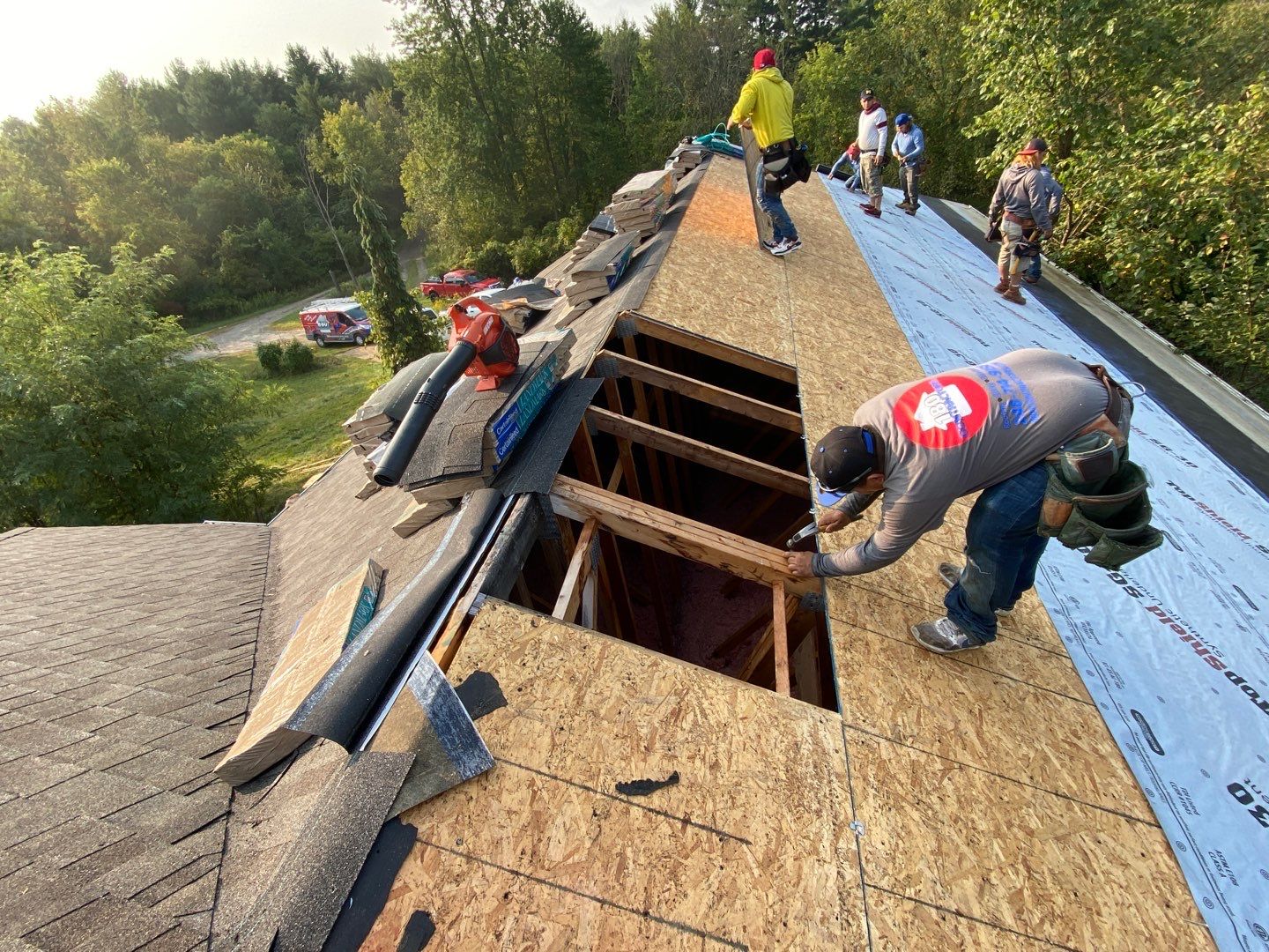 Roof Replacement using CertainTeed Landmark by 180 Contractors