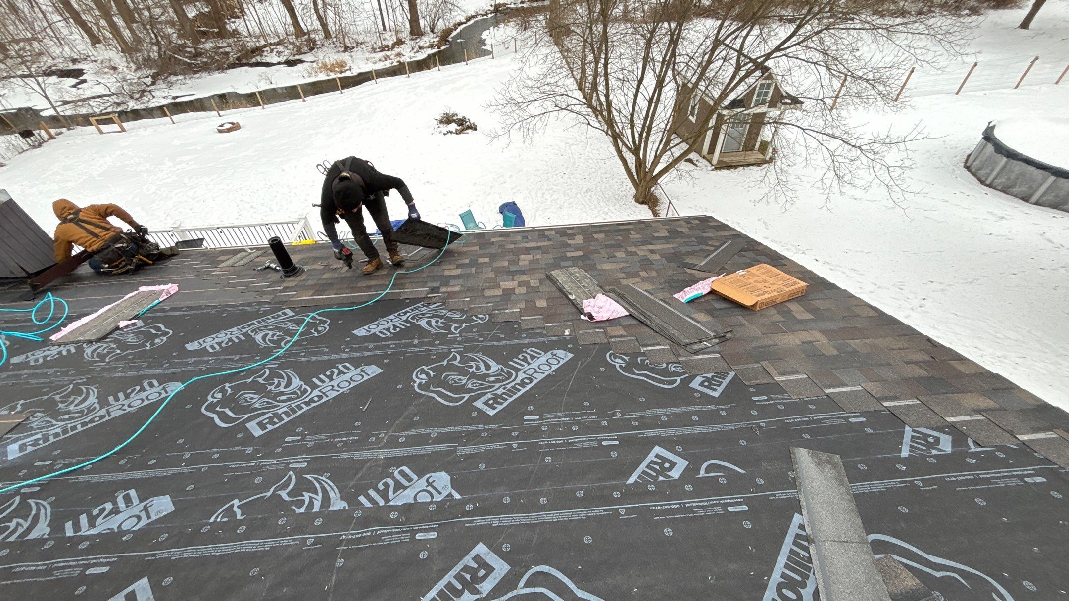 Roof Replacement using Owens Corning Duration Shingle by 180 Contractors