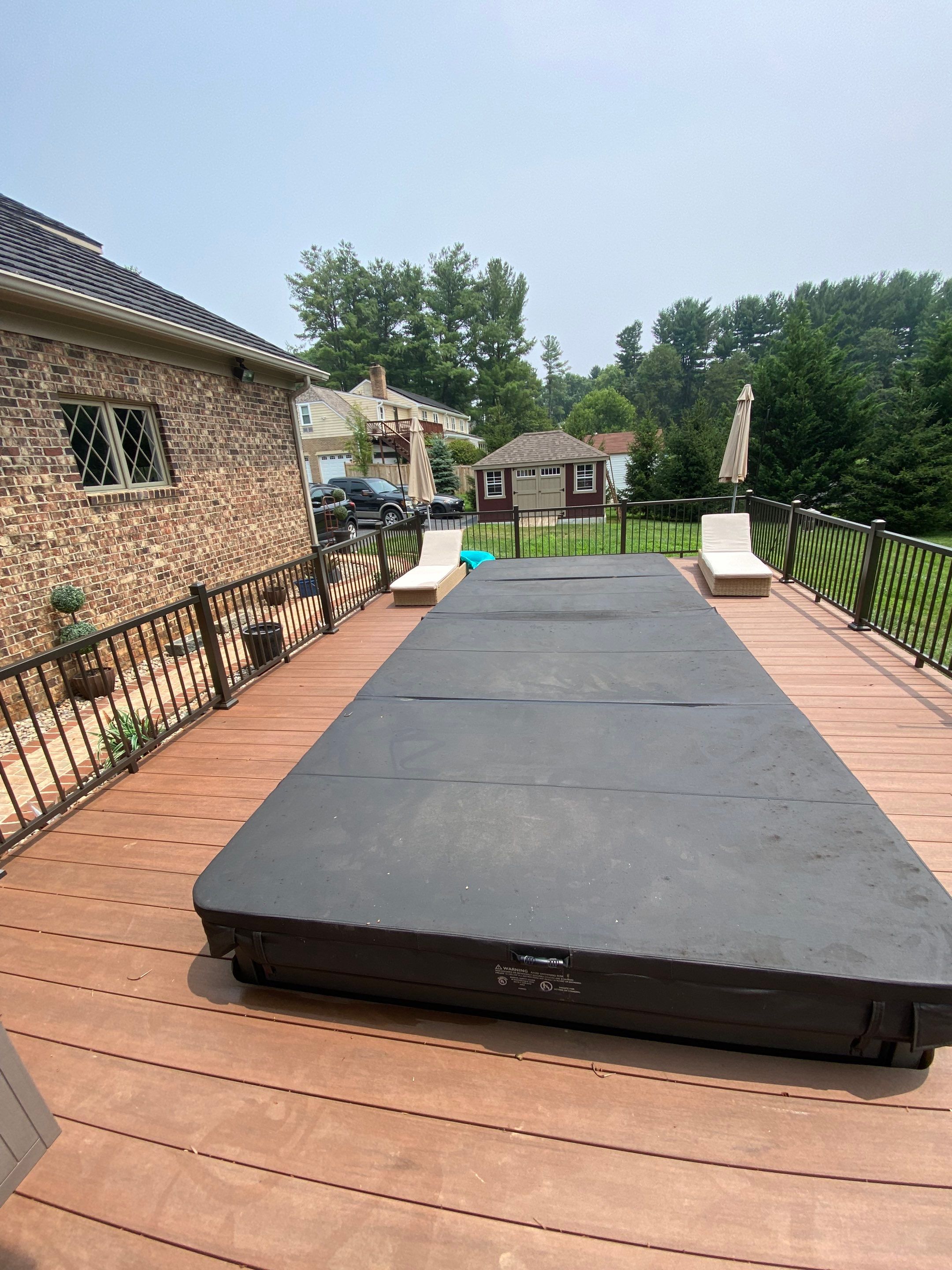 Deck/Screen porch Transformation using Timbertech by The Smet Companies, LLC