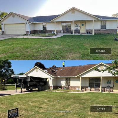 Roof replacement in Panama, OK