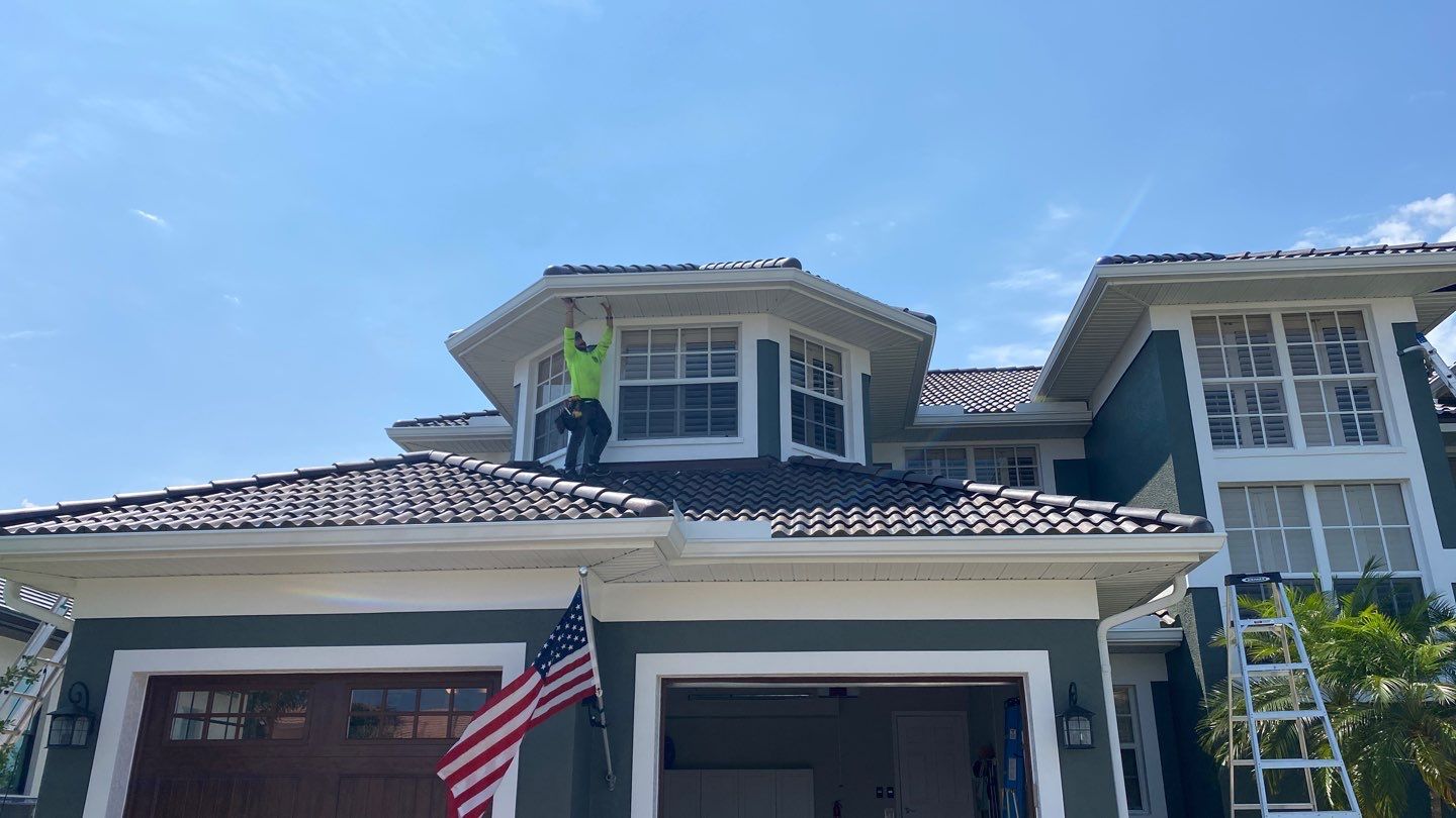 Residential Roofing Installation using Brava Spanish Tile in Punta Gorda, FL by International Roofing