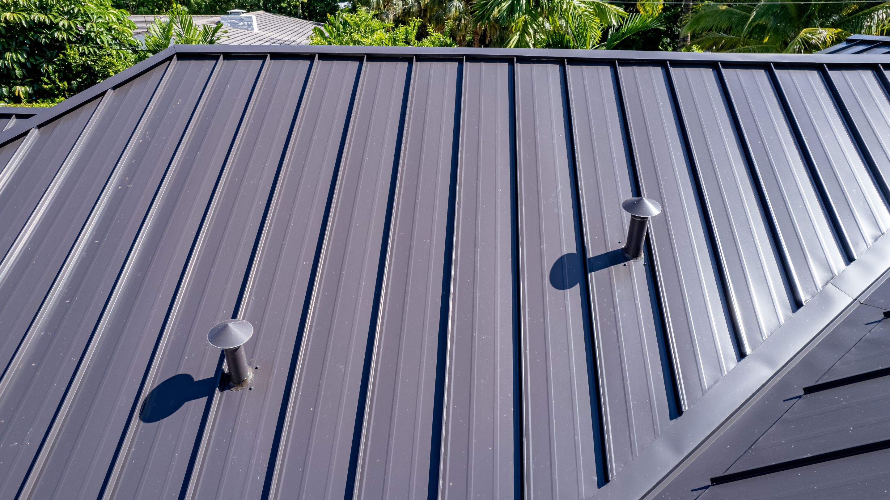 Metal Roof - Galvalume - Dark Bronze by Istueta Roofing