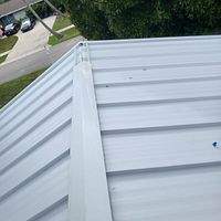 24ga 1.5" Mechanical Seam Regal White  by Total Roofing System The Metal Roof Experts