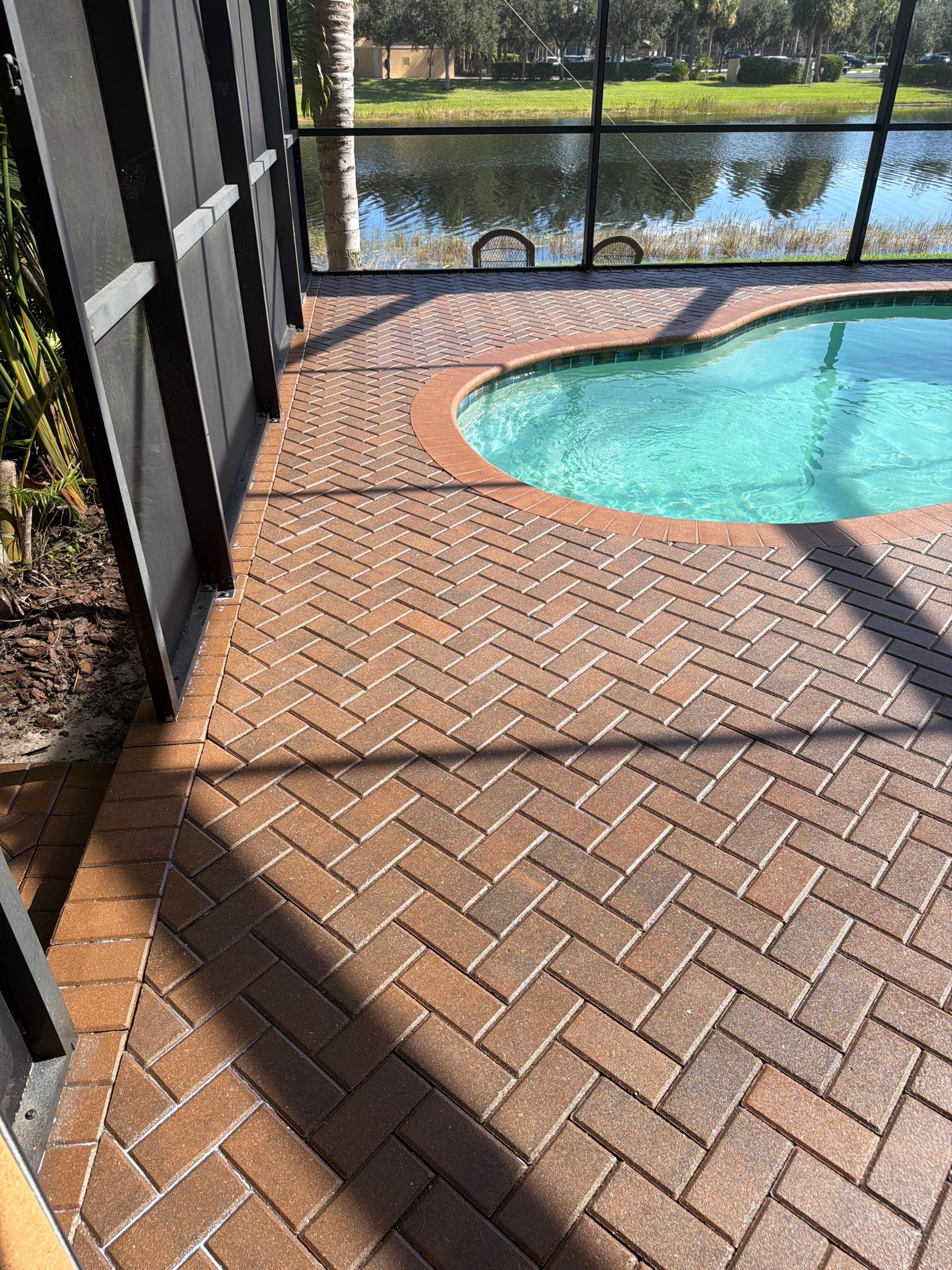 Valencia Lakes Paver Stripping and Sealing for Full Residential Property by Supreme Paver Experts