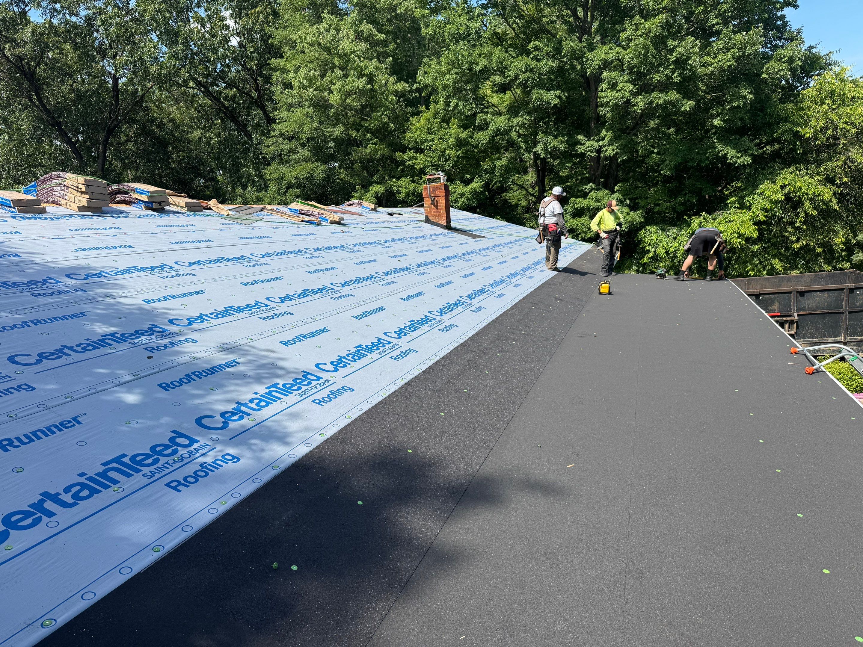 Roof Replacement - Landmark PRO Red Oak by Winchester Roofing