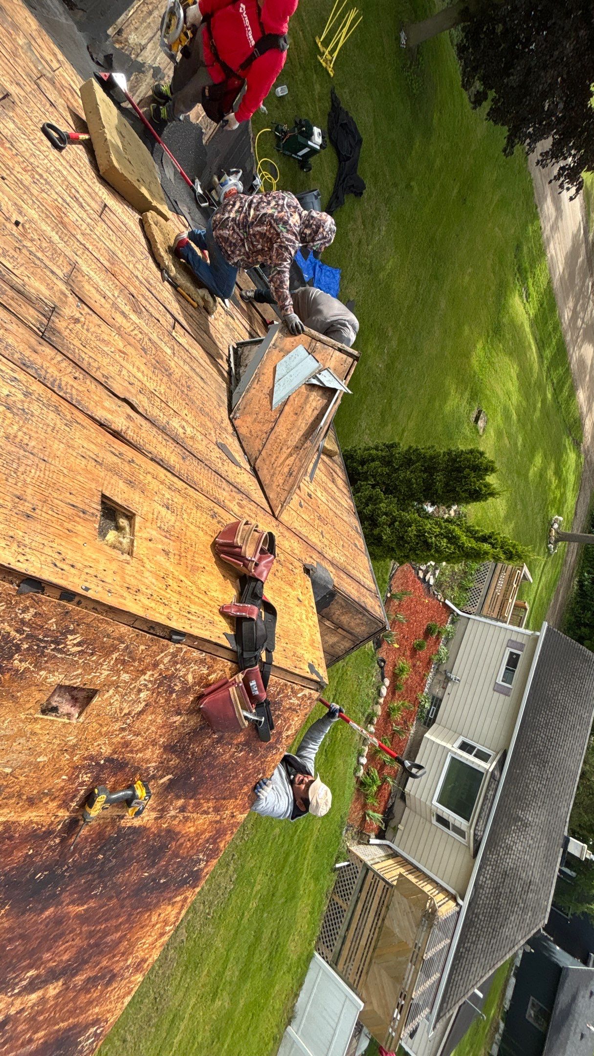Roof Replacement using Owens Corning Estate Gray by 180 Contractors