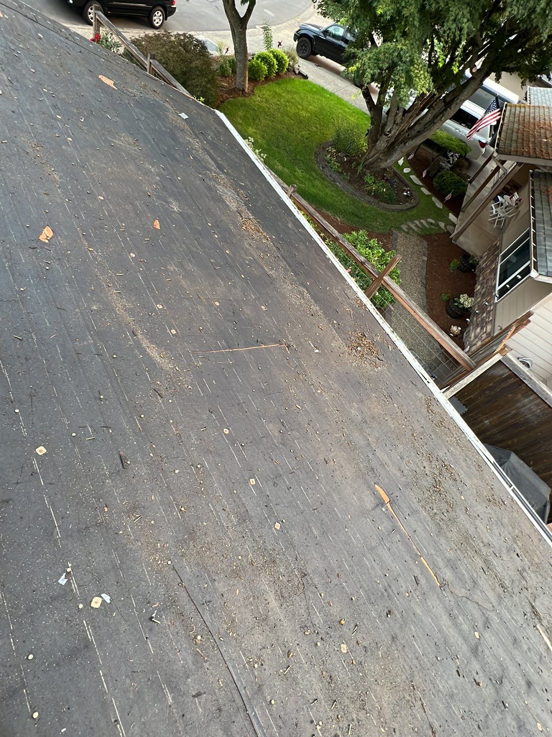 Residential Roofing Installation using Owens Corning Duration Shingles In "Driftwood".  by BEST Roofing & Waterproofing