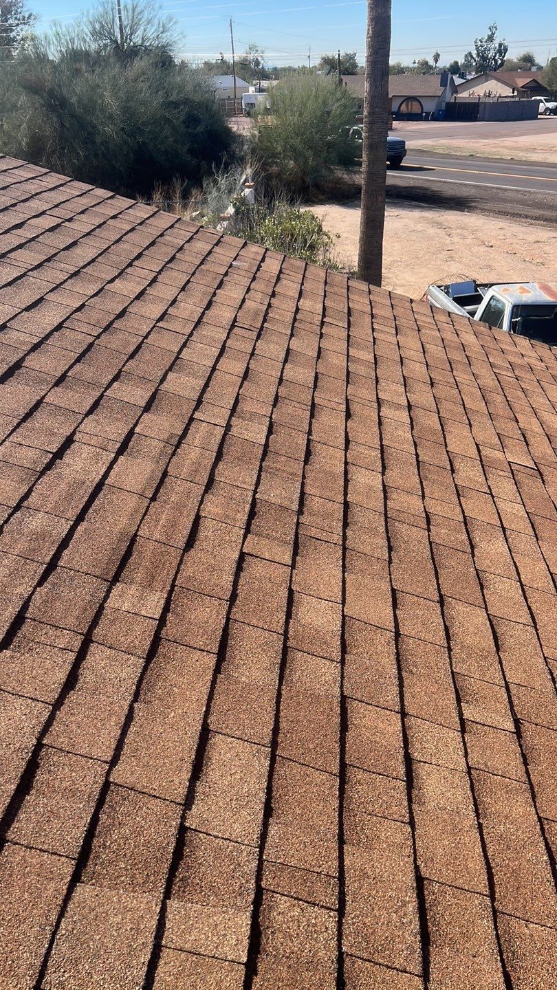 Desert Tan Shingles by Reimagine Roofing