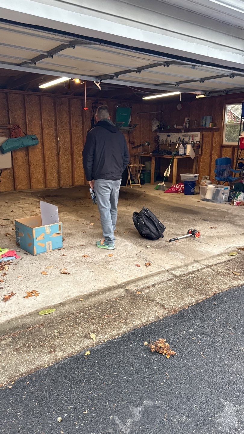 Concrete garage floor replacement  by NG Masonry & Construction LLC