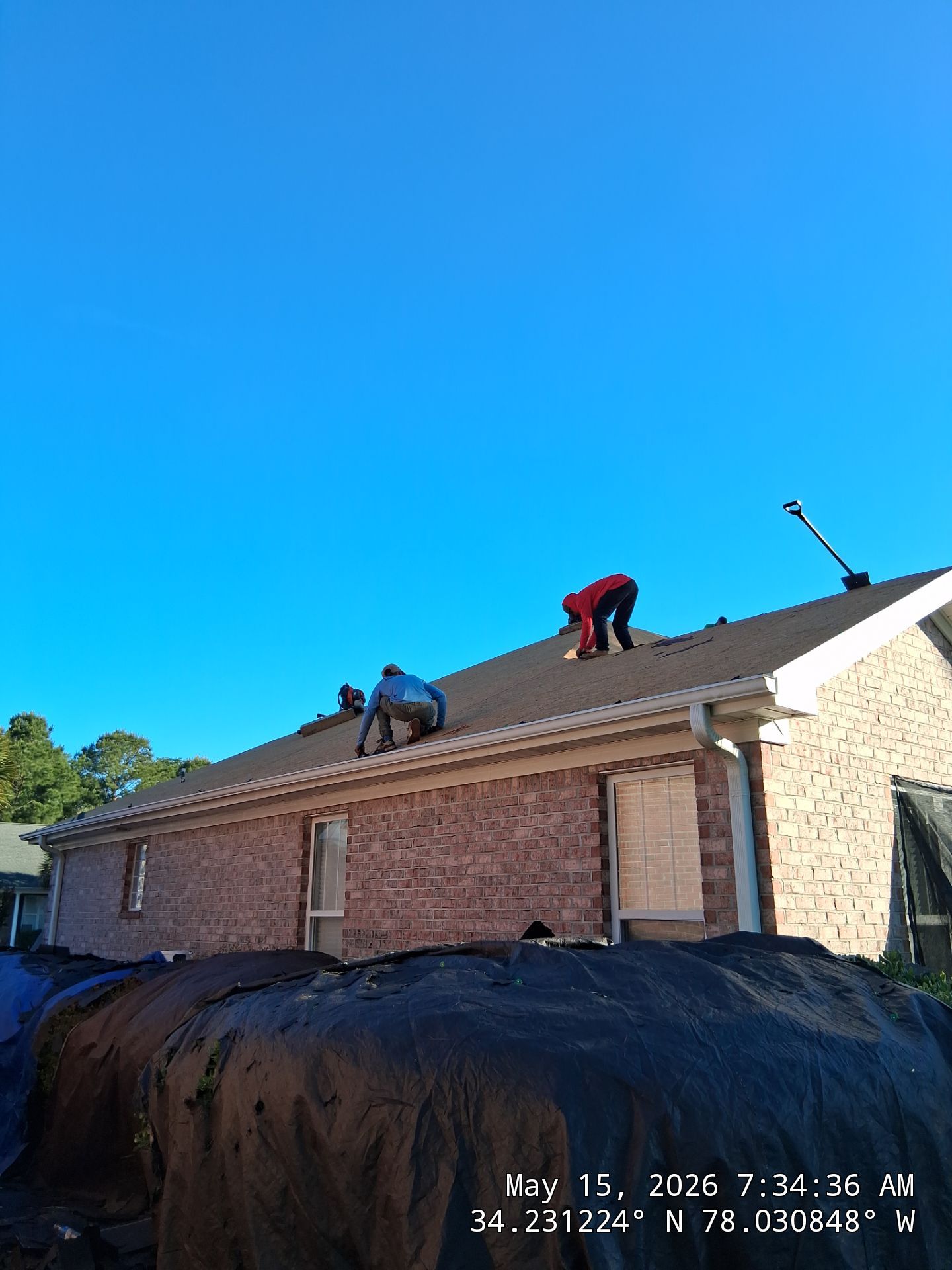 Fortified Roof Replacement in Leland, NC by Local Roofing Contractor using Landmark Pro Colonial Slate by RGR Construction and Roofing, LLC