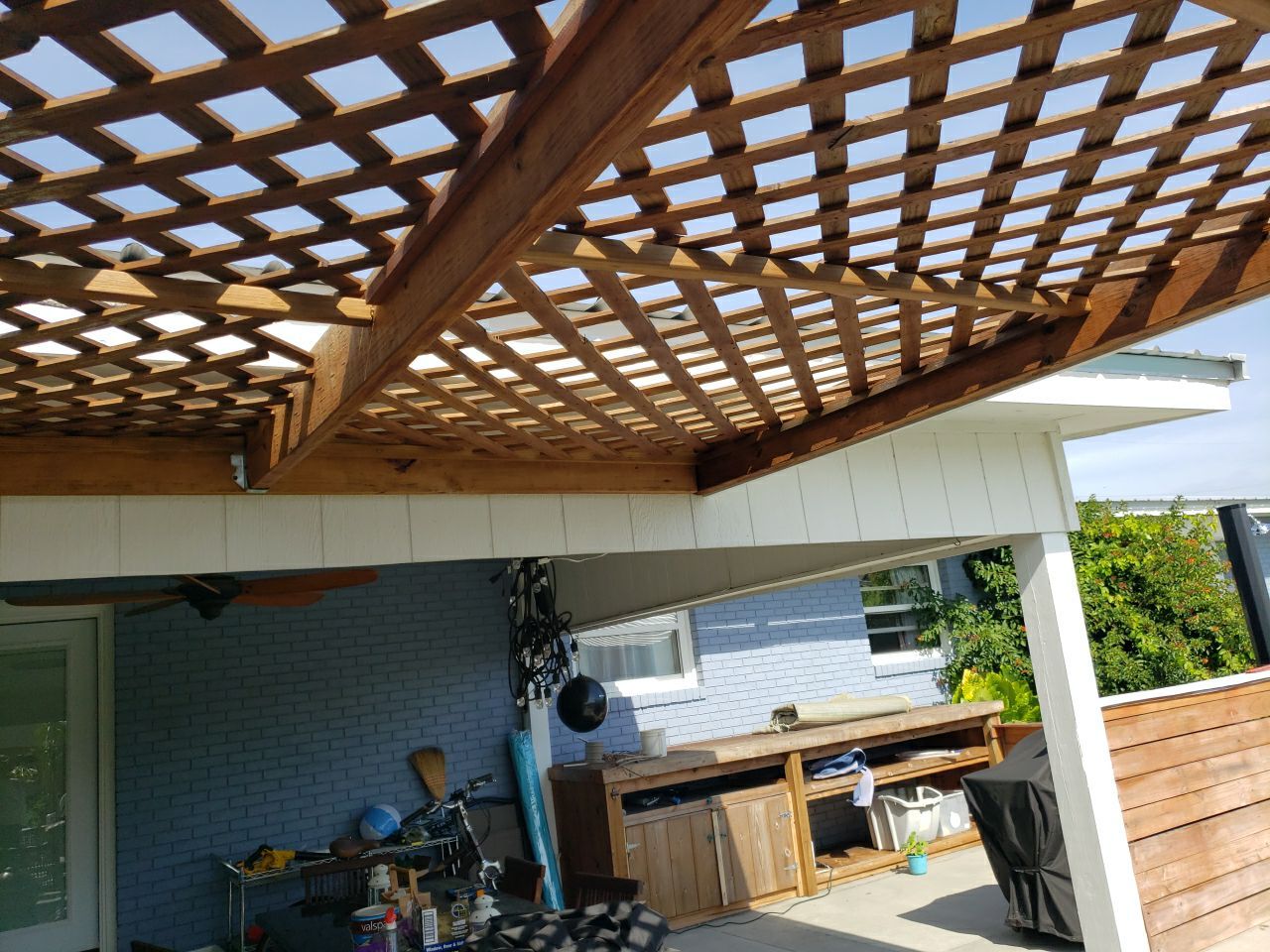 Gutter Installation using K-Style Seamless Gutters and Soffit and Fascia Replacement by Gutter Professors