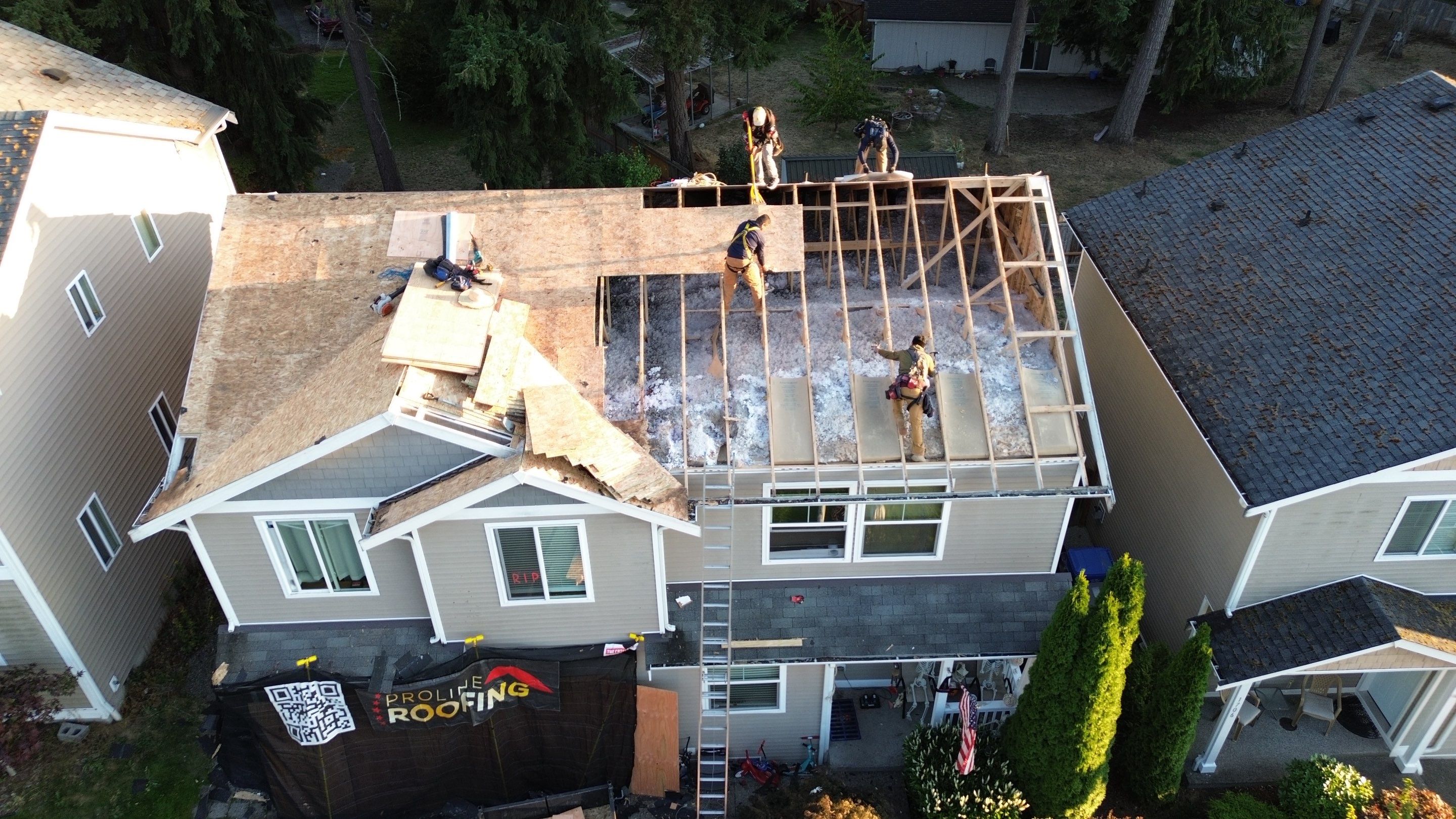 Spanaway WA, GAF Timberline HDZ, Charcoal  by Proline Roofing & Restoration LLC