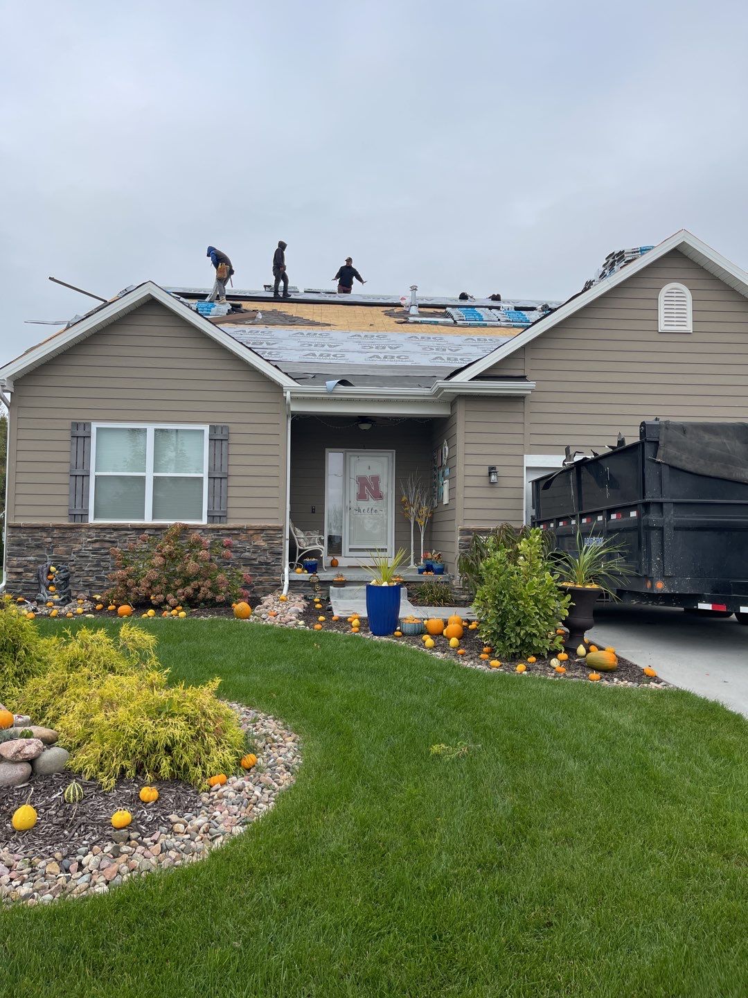 Residential Roofing Installation using IKO Dynasty Driftshake by Lightning Exteriors