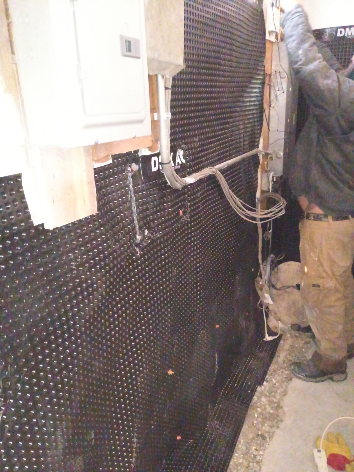 Investigating Groundwater Issues for RJ & Sally by Waterproofing Northeast