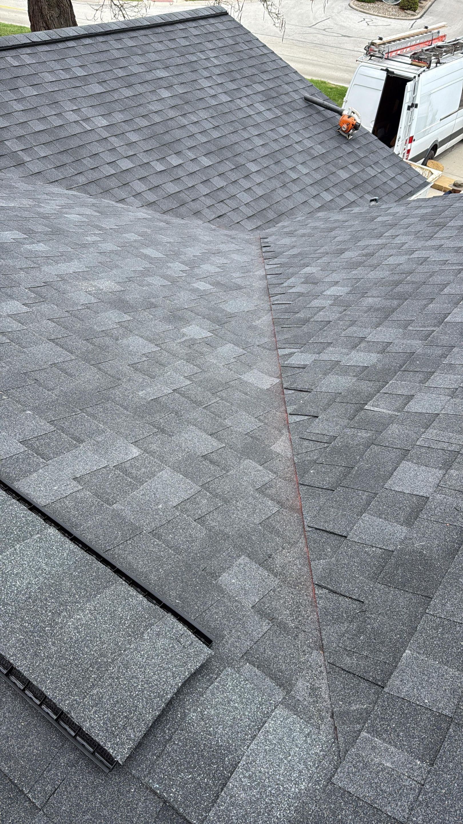 Atlas Pinnacle, Black Shadow, Drip Edge, Color, White by Eagle Eye Roofing