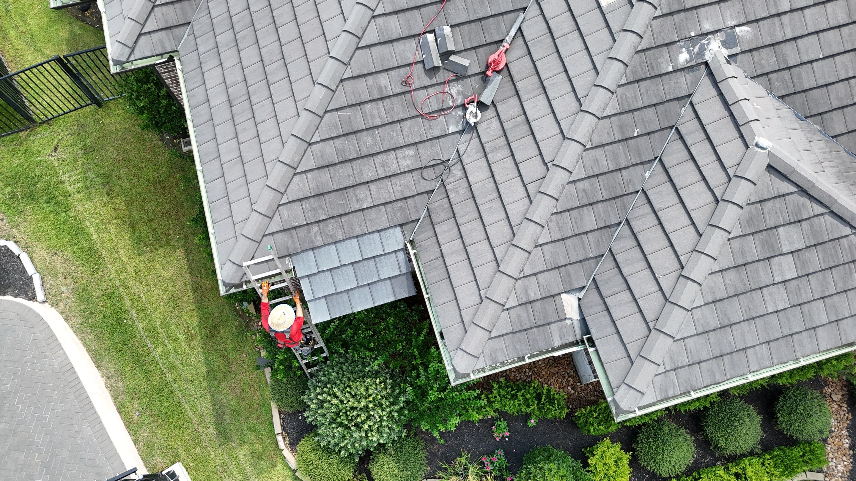 Saxony Tile Repair in Bridgeland!  by Core Four Roofing