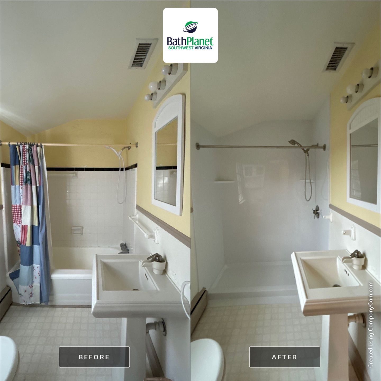 Tub to Shower by BathPlanet SW Virginia