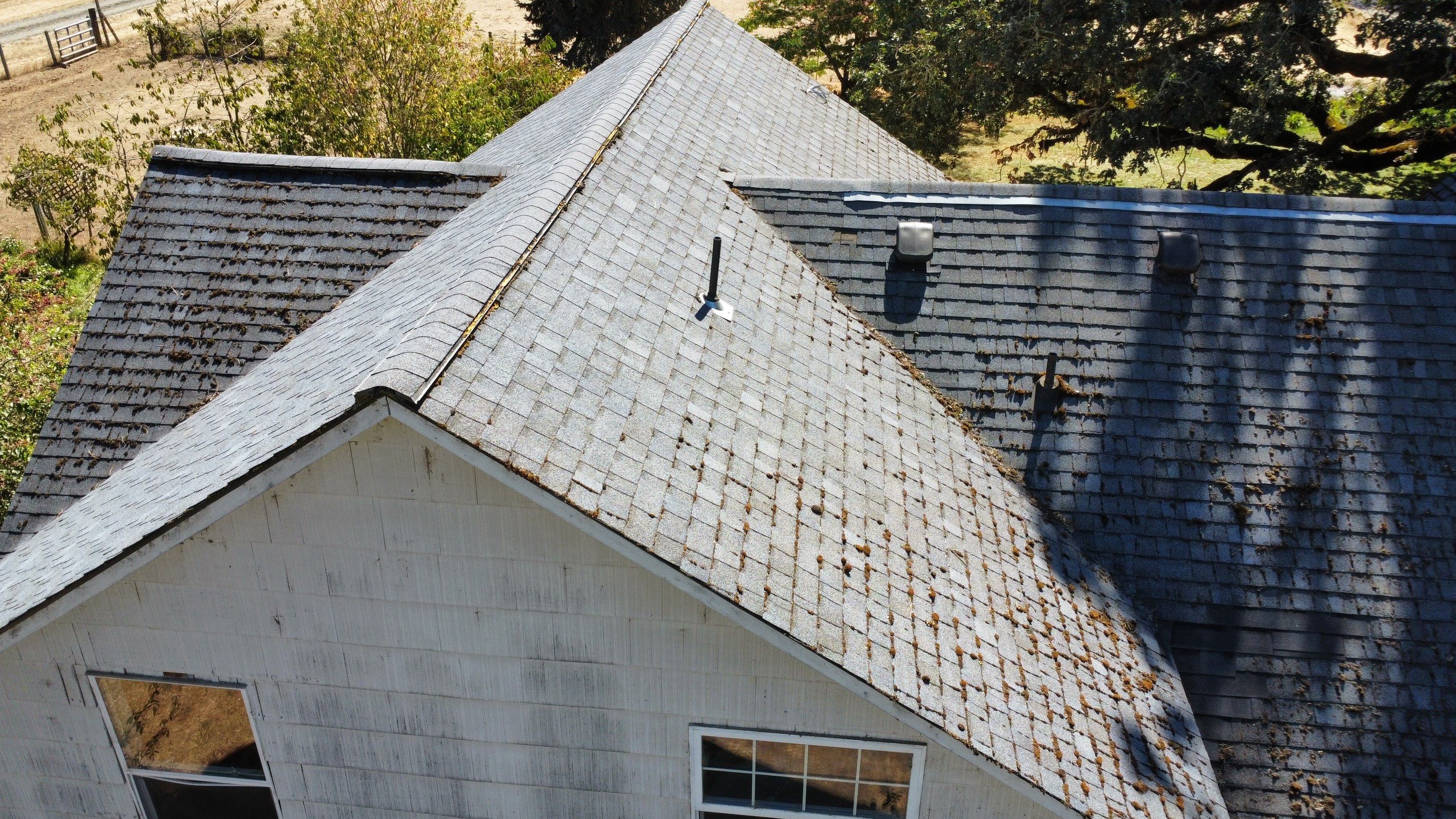 Residential Roofing Installation using IKO Dynasty (Color: Granite Black) by Orezona Building & Roofing Company, Inc.