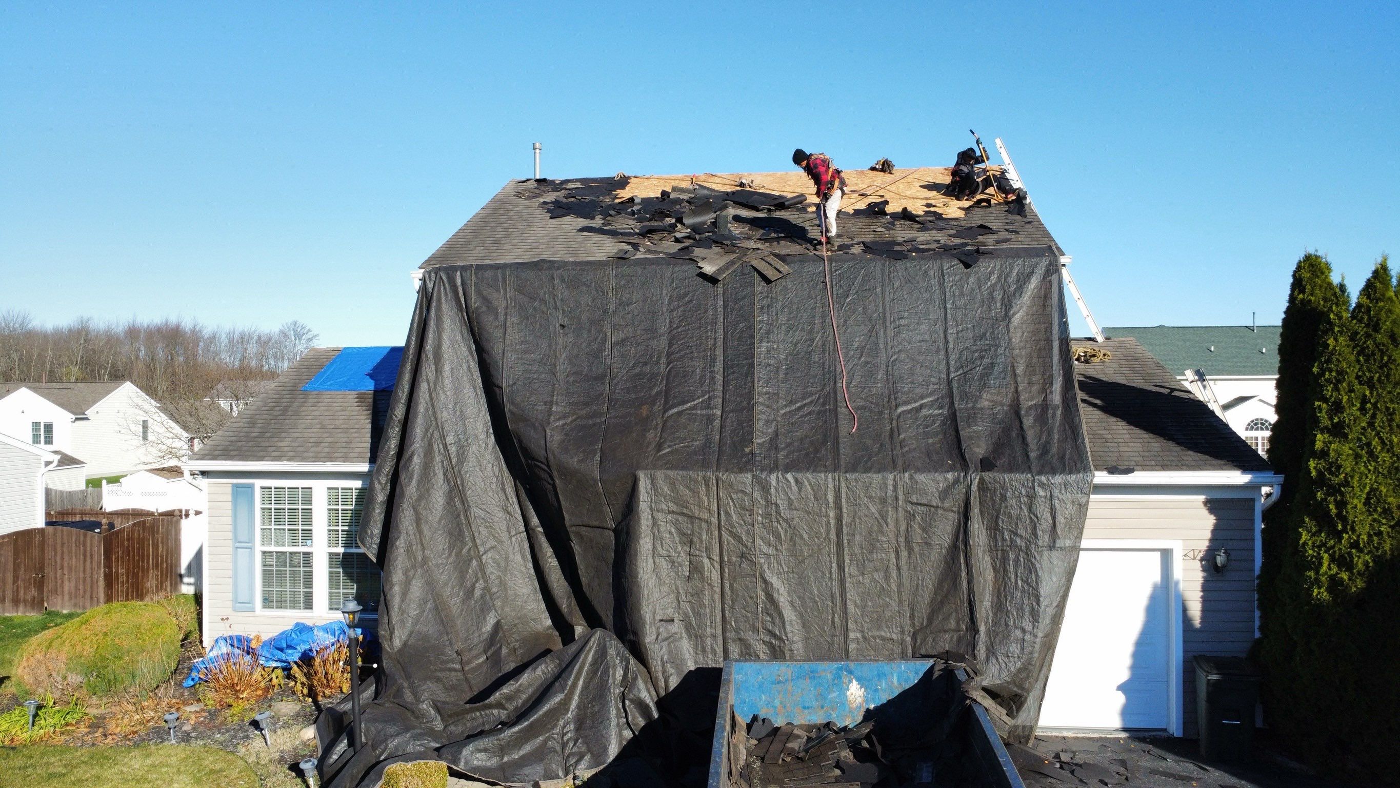 🏠 Roof Replacement in Clay, NY | IKO Shingles 🛠️ by Alpha Omega Roofing LLC