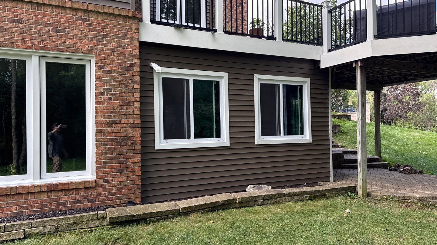 Siding Replacement using Alside Odyssey D4" Flagship Brown by 180 Contractors