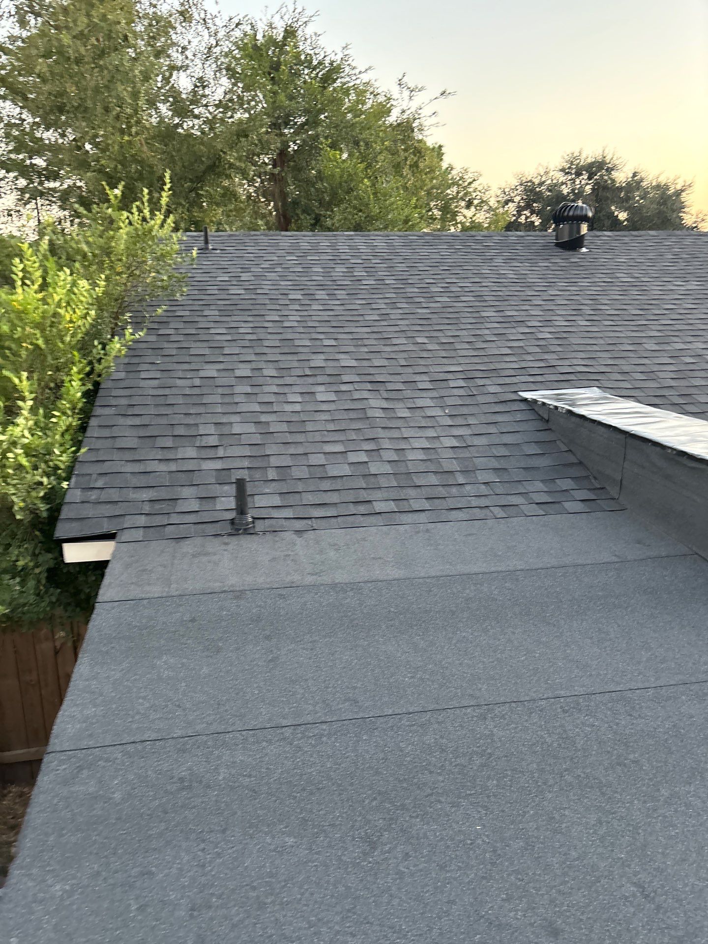 Residential Roofing Installation using Owen's Corning Duration (Lifetime) Shingles by Roof Repair Company