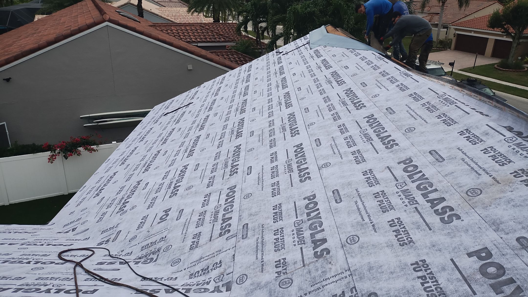 Residential Roofing Installation using WestLake Roofing Tile by BLUES BROTHERS ROOFING