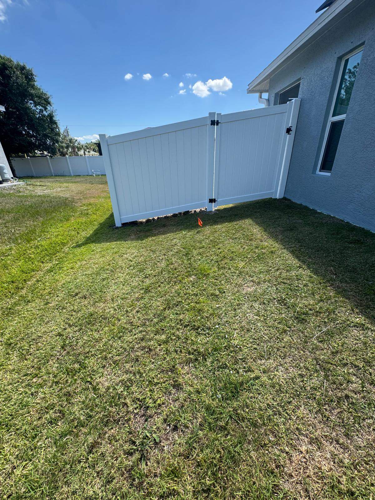 Vinyl Fence in North Port  by True Fence LLC