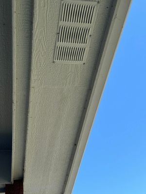 Soffit Intake Vent Installation in Valley, NE by Crows Roofing LLC