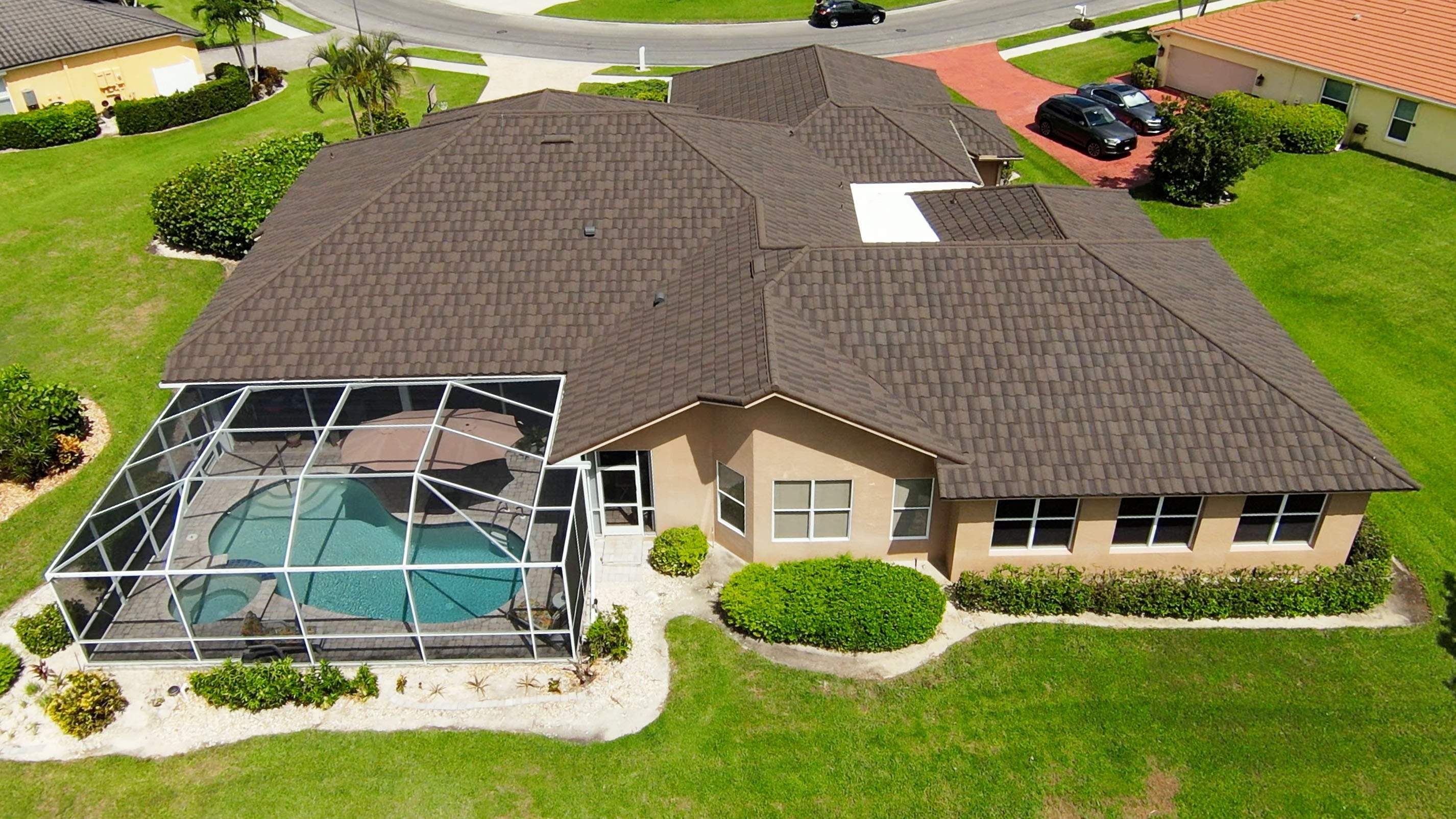 Residential Roofing Installation using Westlake (Boral) Stone Coated Steel by Four Peaks Roofing