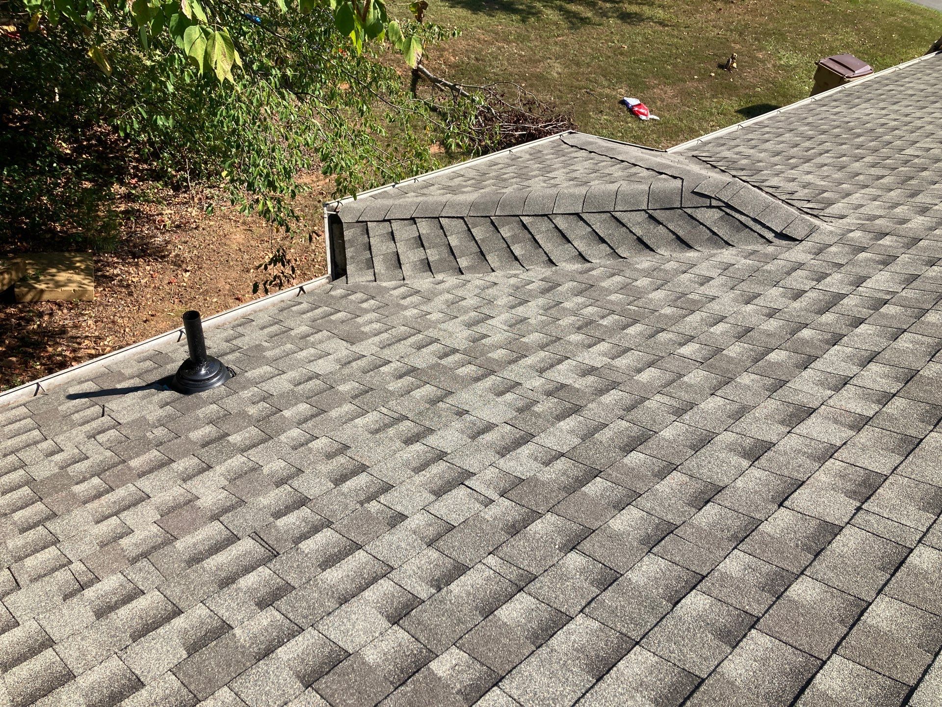 Alpharetta, GA Roof Replacement GAF Timberline HDZ Weathered Wood by Reset Roofing