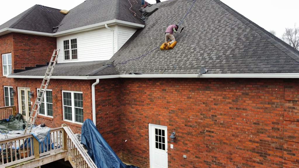 Commercial Roofing Installation using GAF HDZ Roofing System  by Undersun Roofing 
