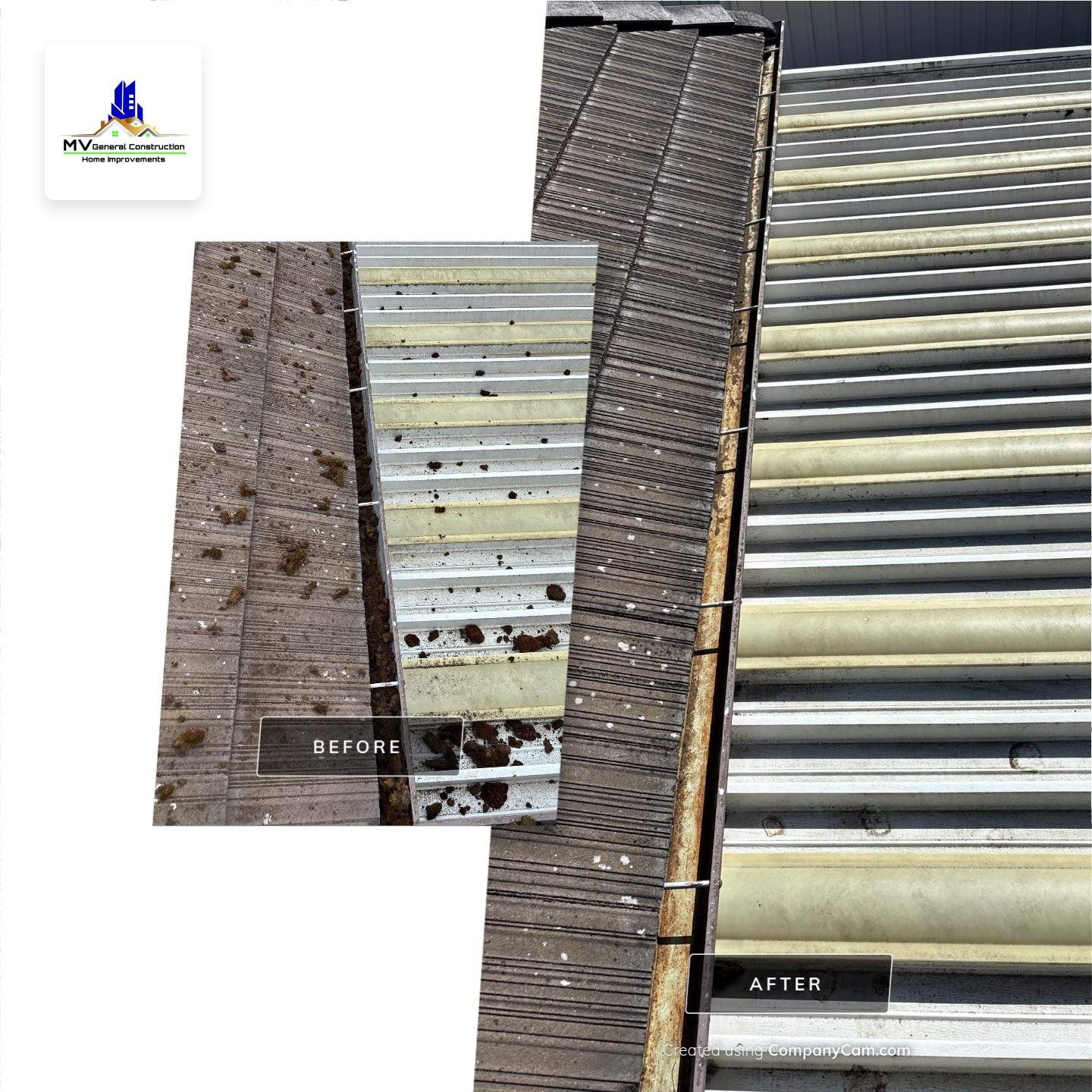 3350 - Roof Mold Cleaning & Fascia Repair by MV General Construction, LLC
