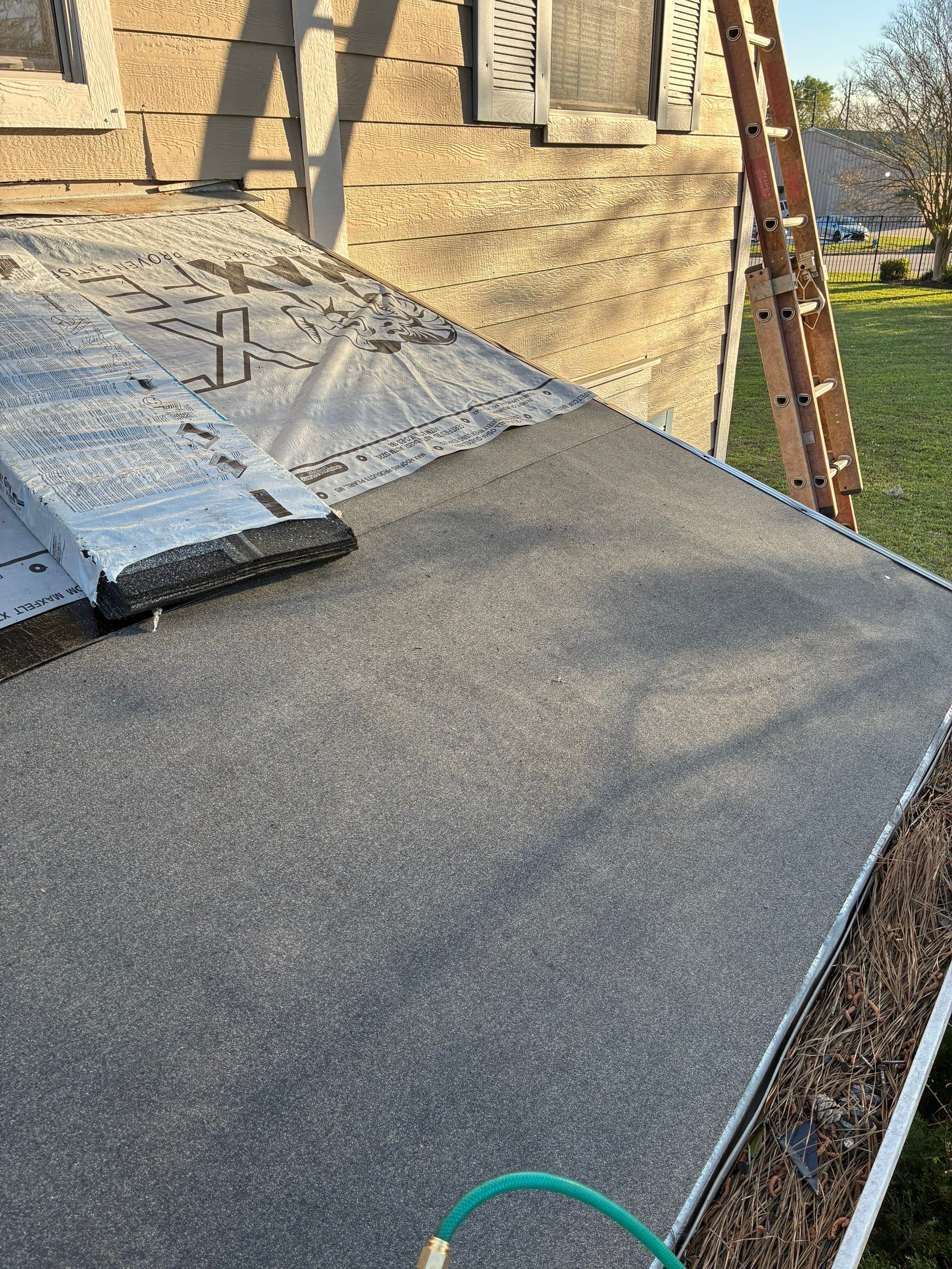 Townhome Reroof by Berry Good Roofing